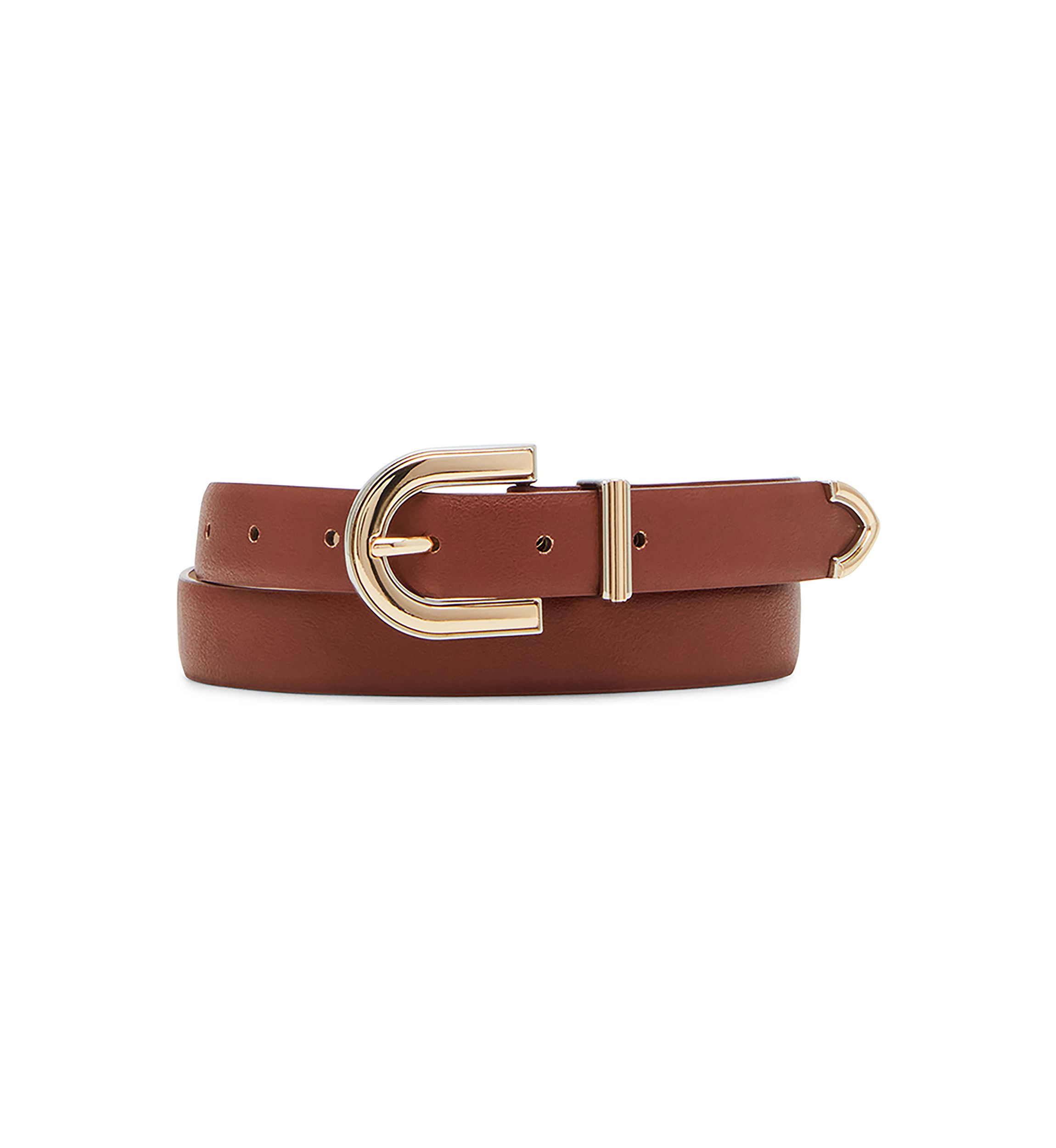 Leather and Suede Belts - Set of 2