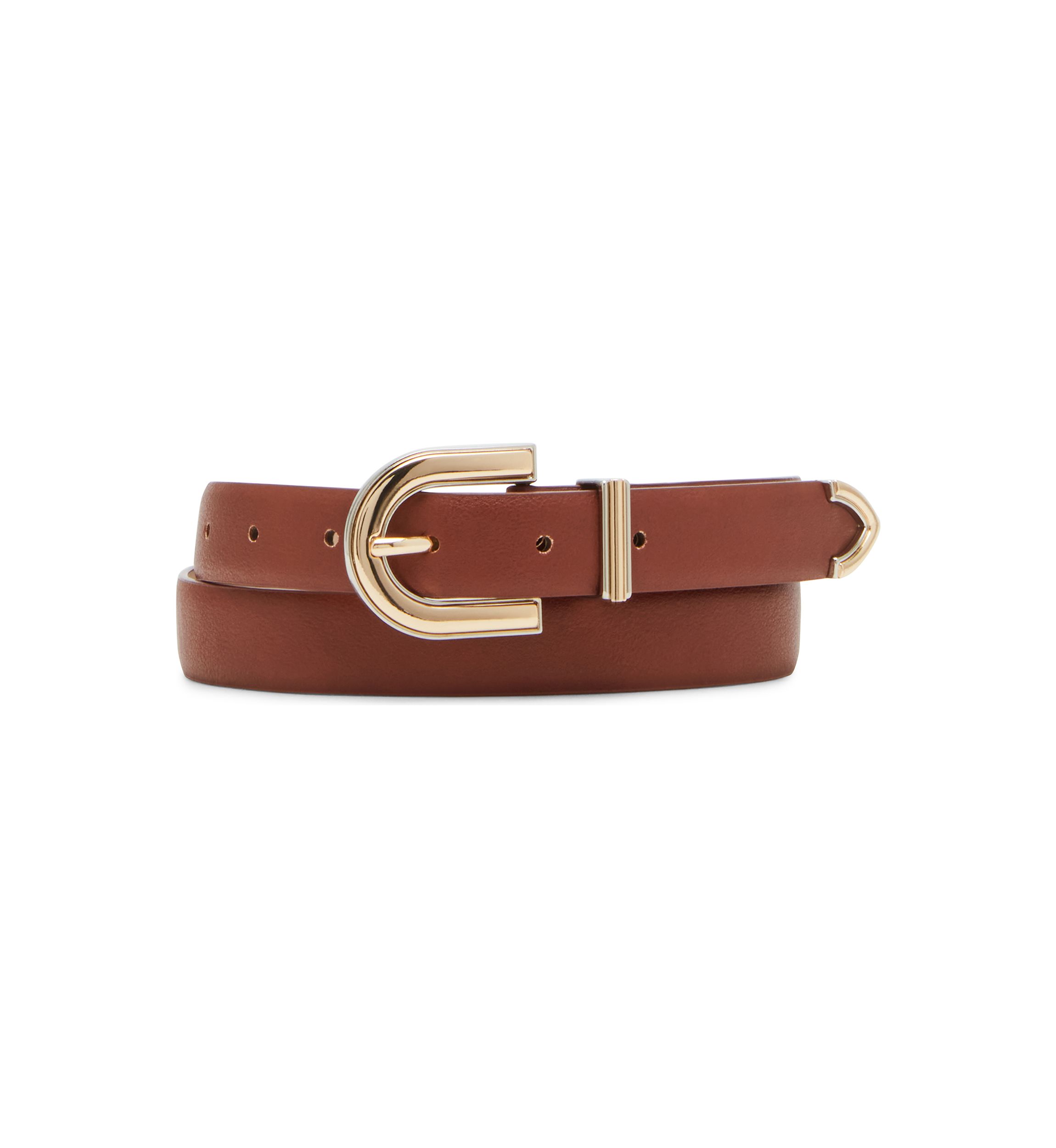 Leather and Suede Belts - Set of 2
