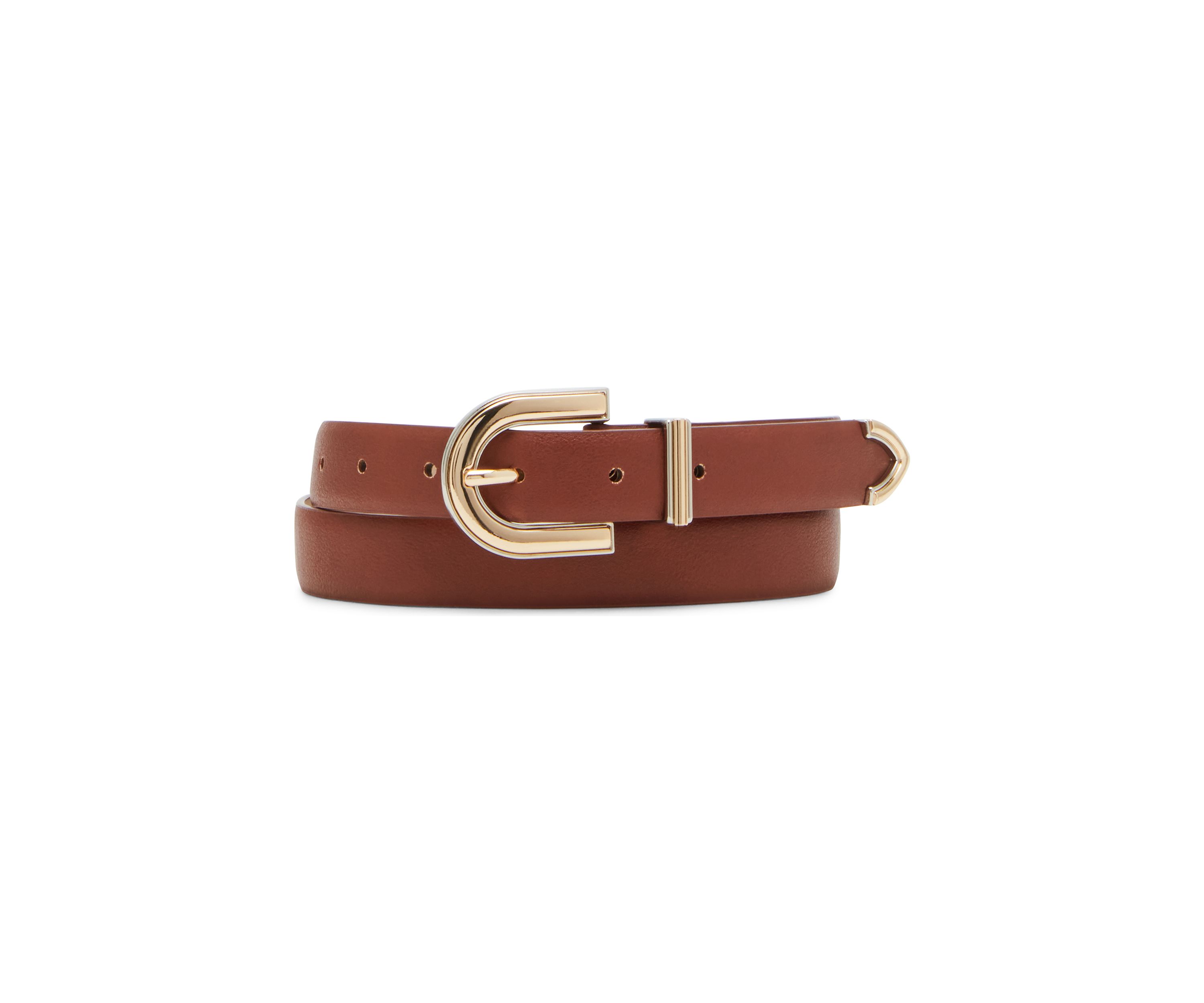 Leather and Suede Belts - Set of 2