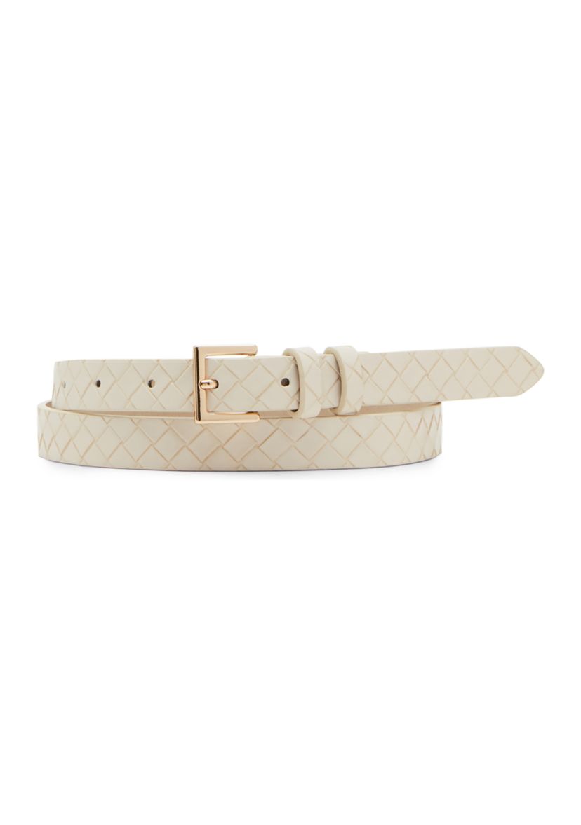 3 for 1 Crocodile and Embossed Belt Set