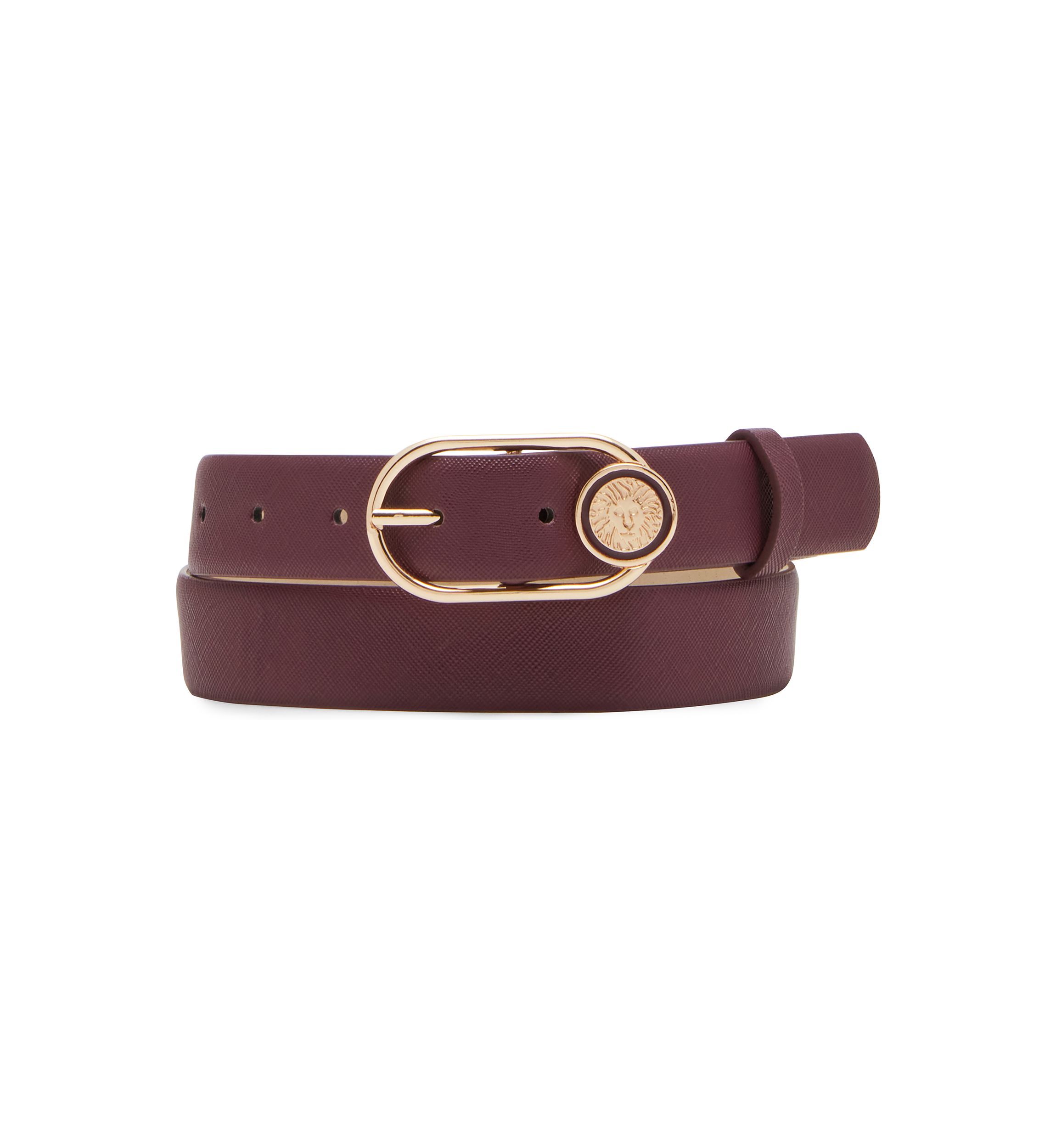 Enamel Lion Head Pant Belt