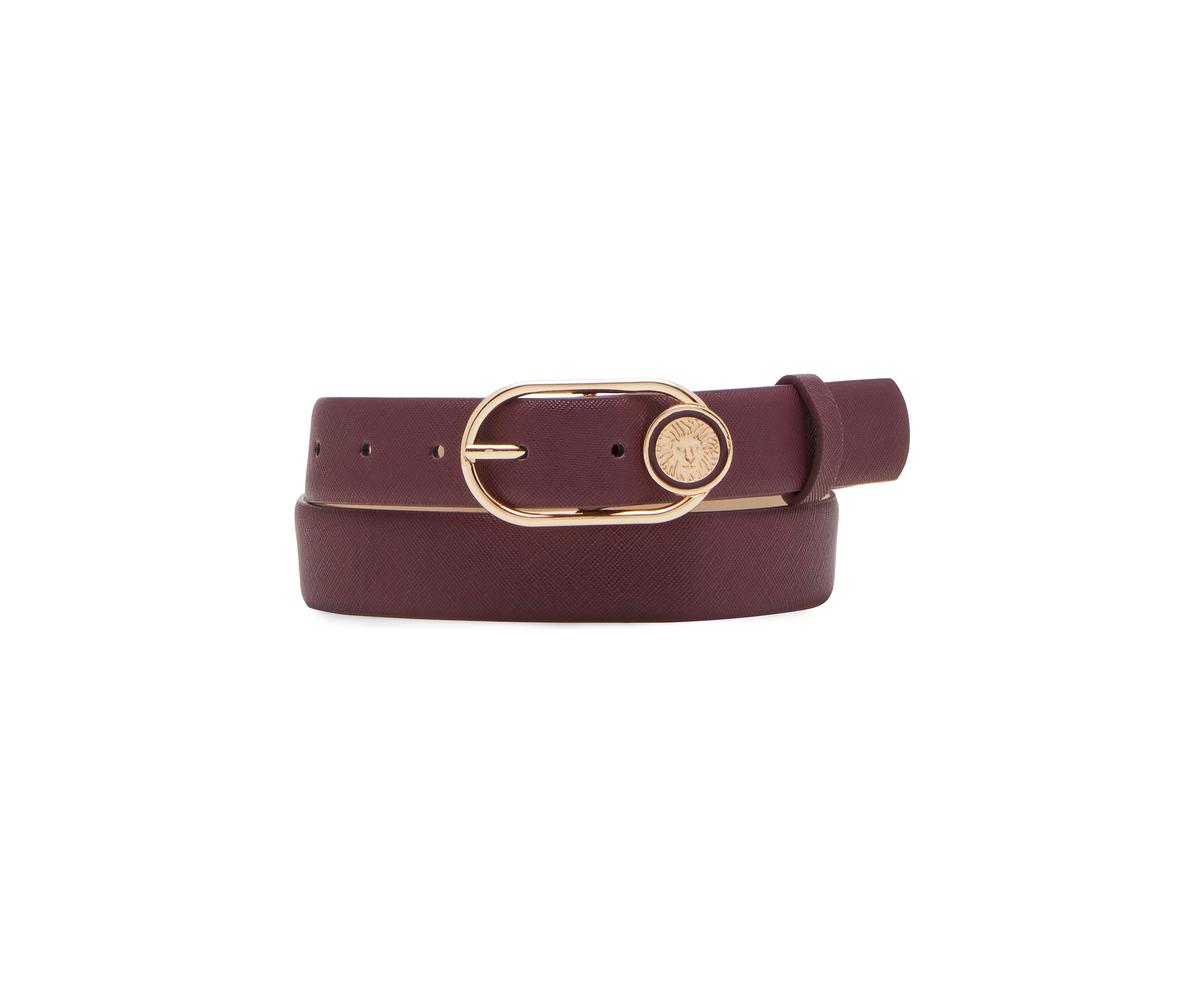 Enamel Lion Head Pant Belt