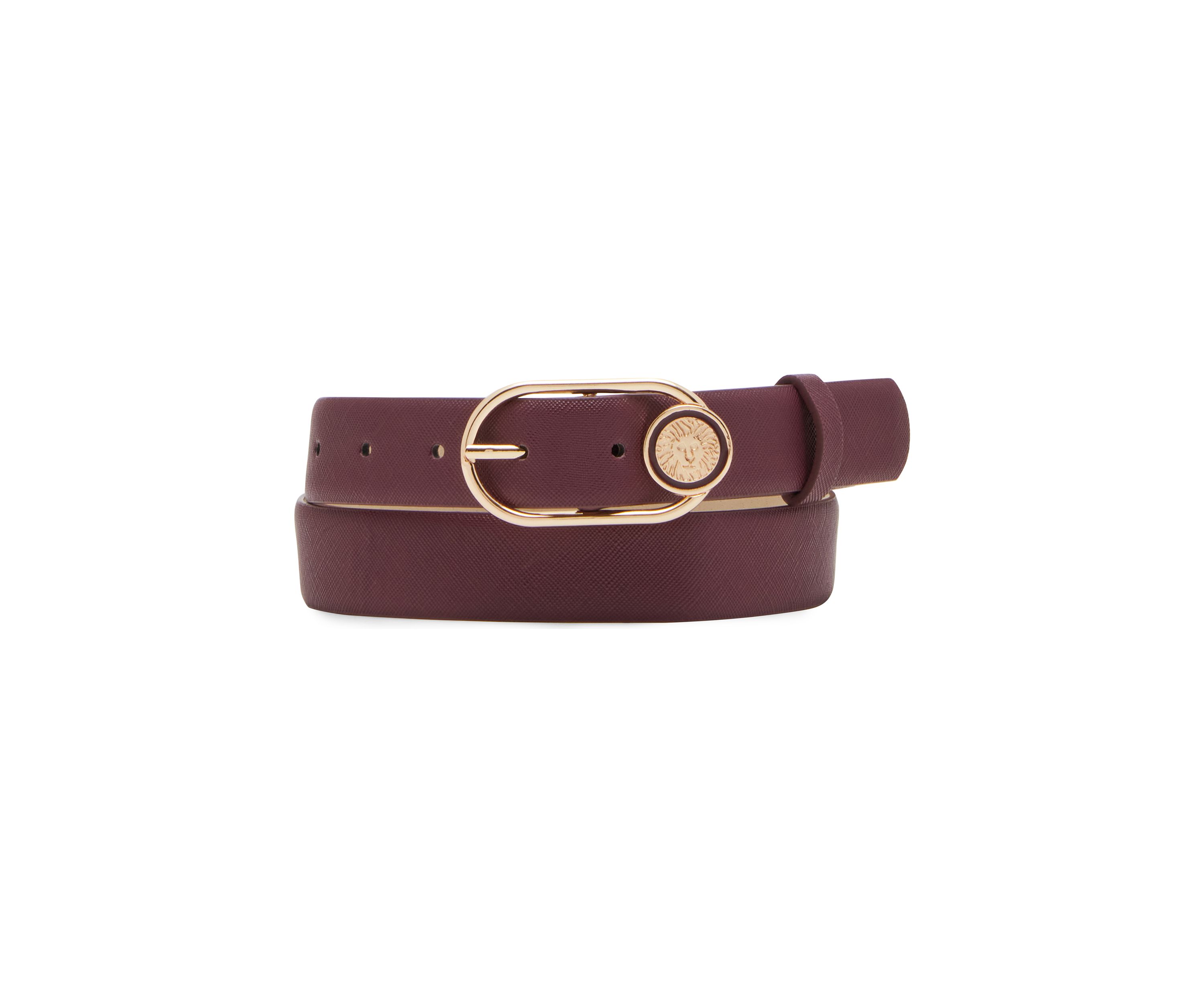 Enamel Lion Head Pant Belt