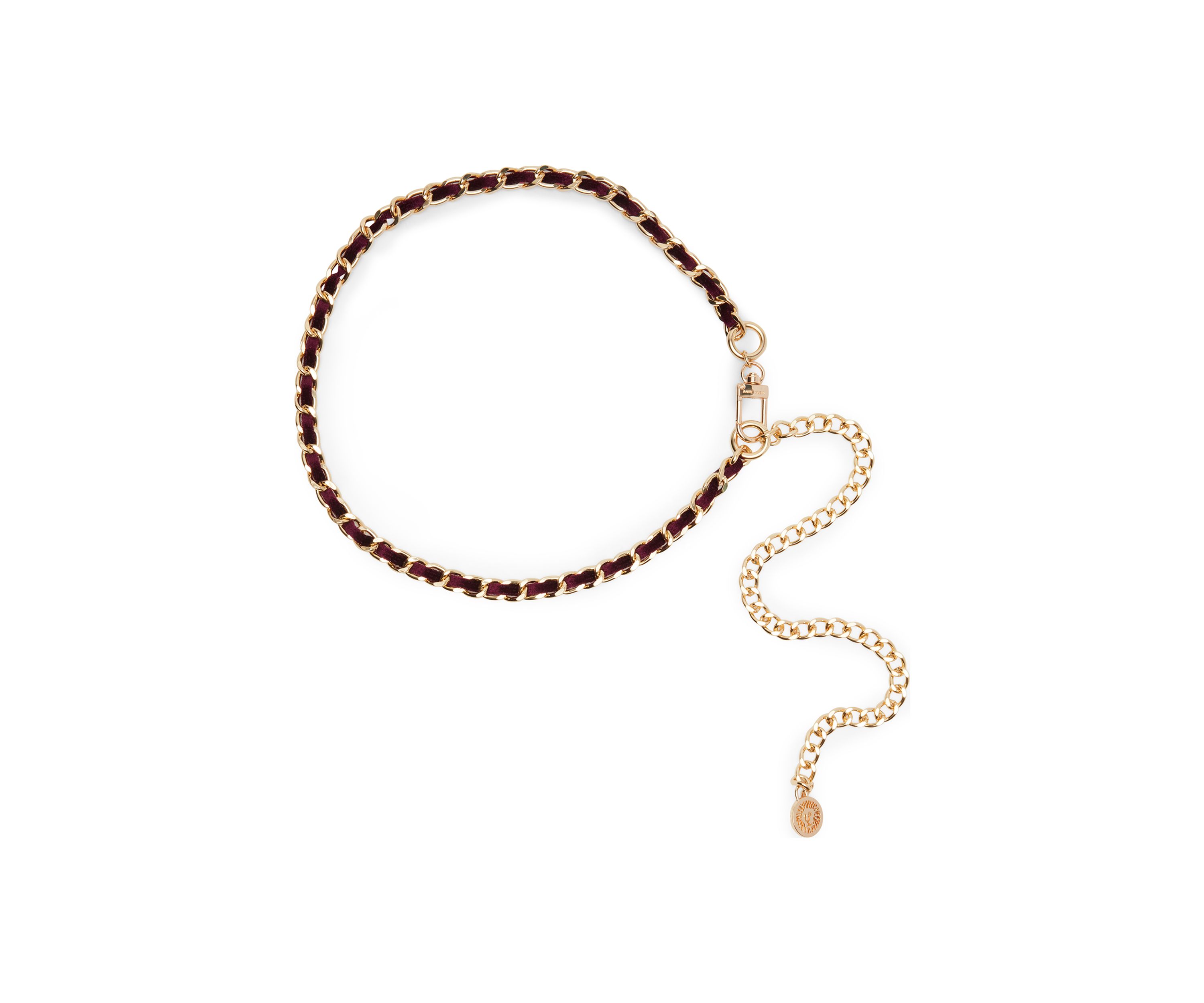 Velvet Chain Belt 
