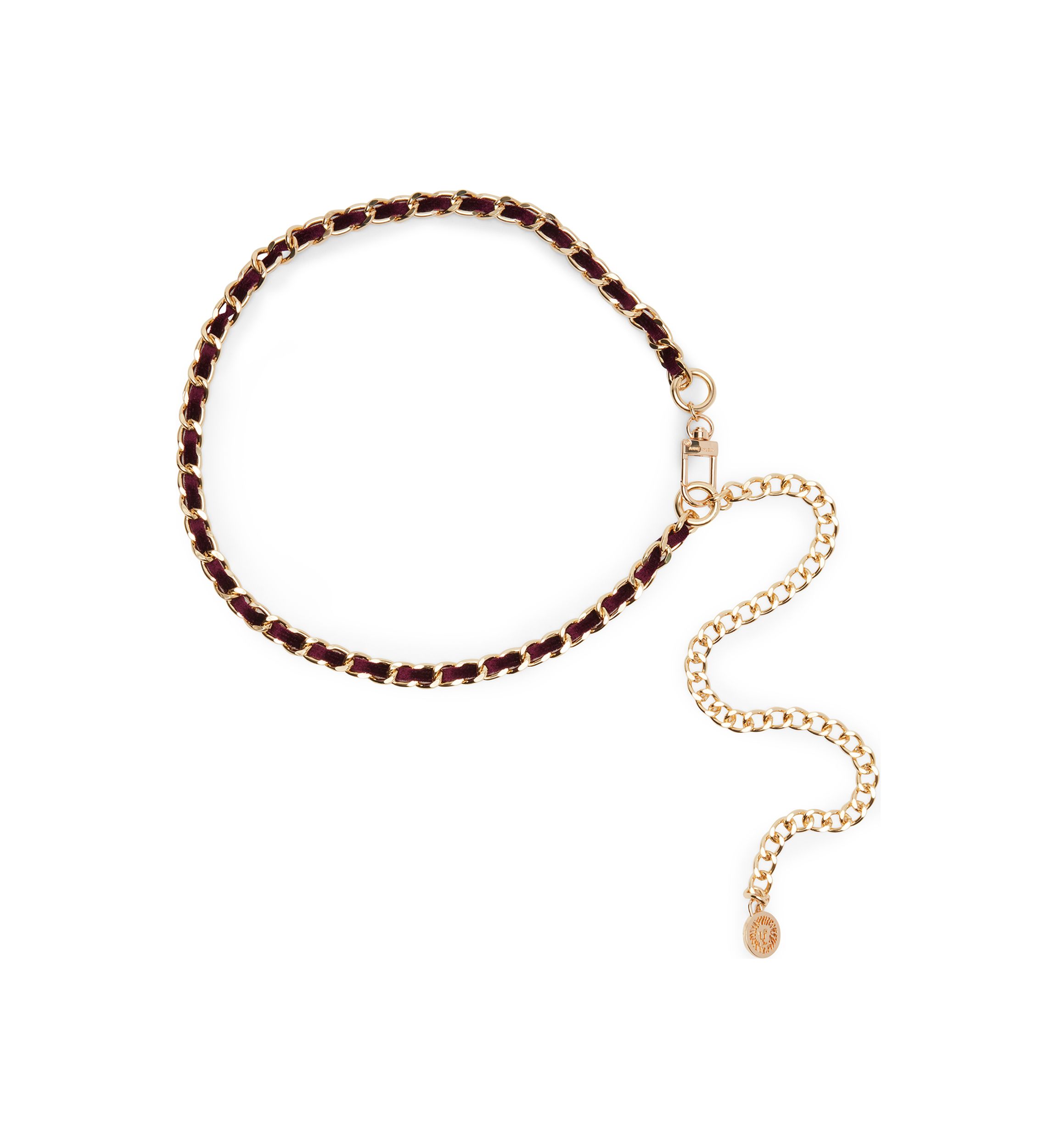 Velvet Chain Belt 