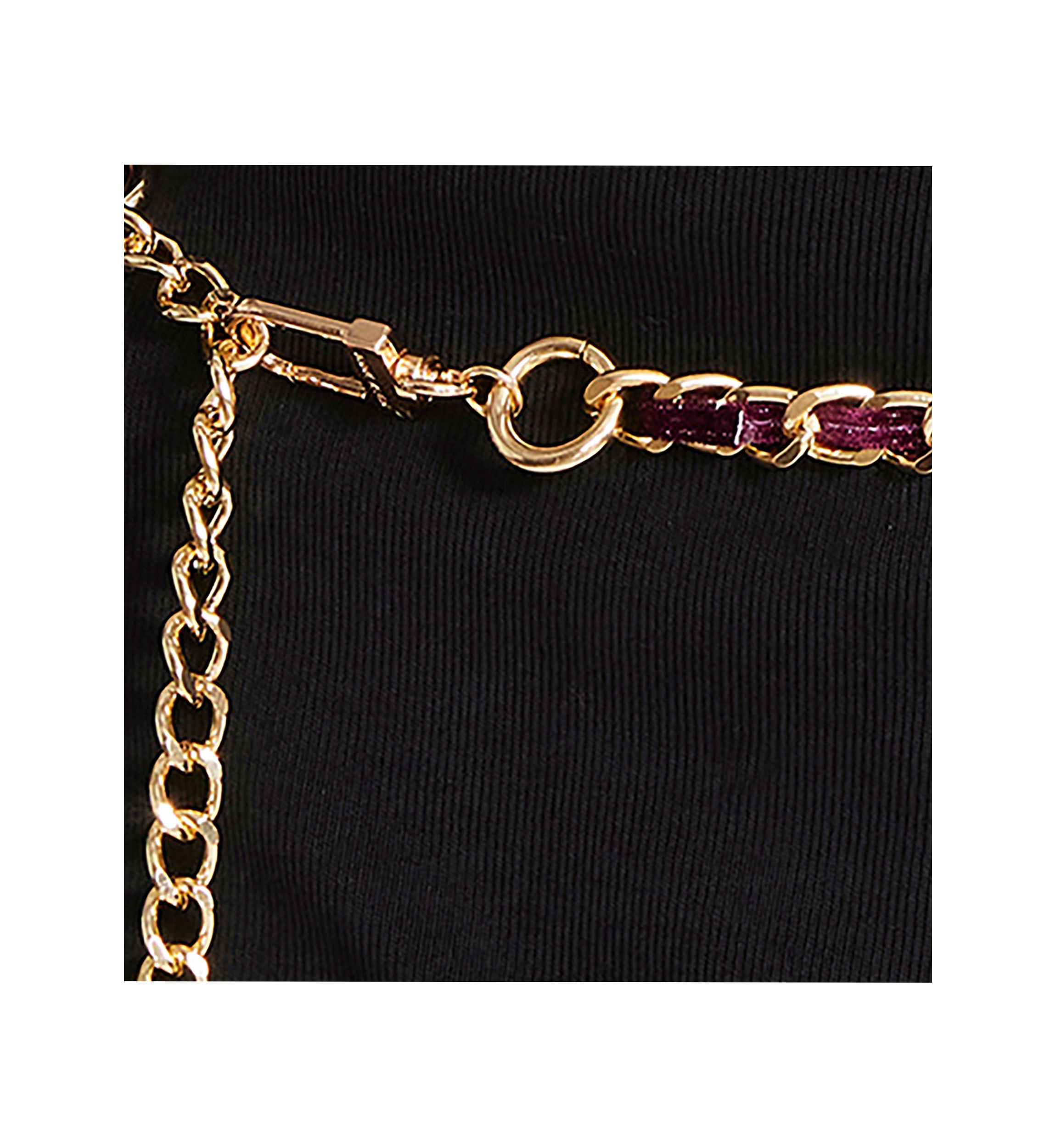 Velvet Chain Belt 