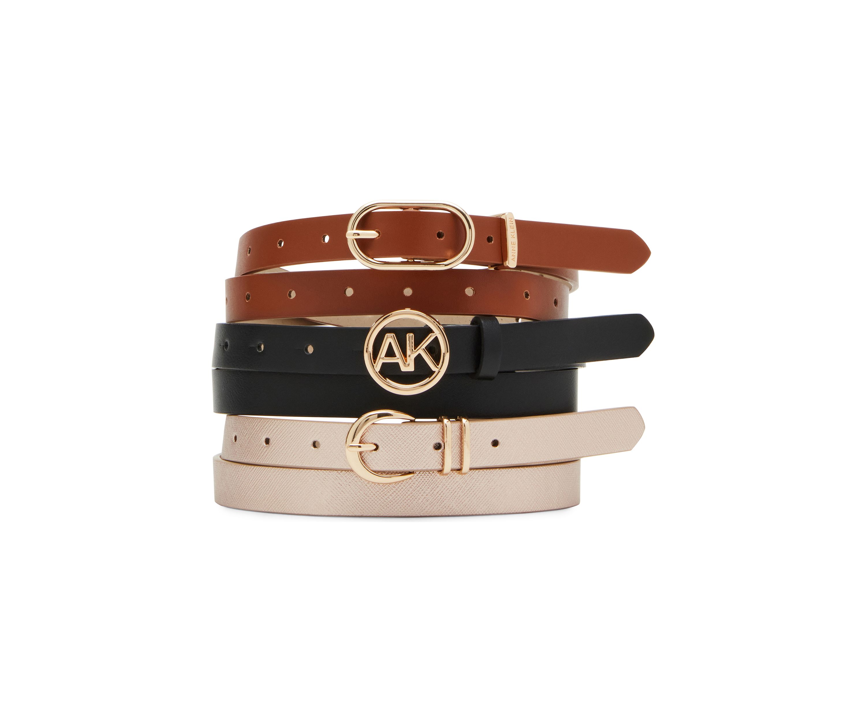3 for 1 Circle Logo Belt Set