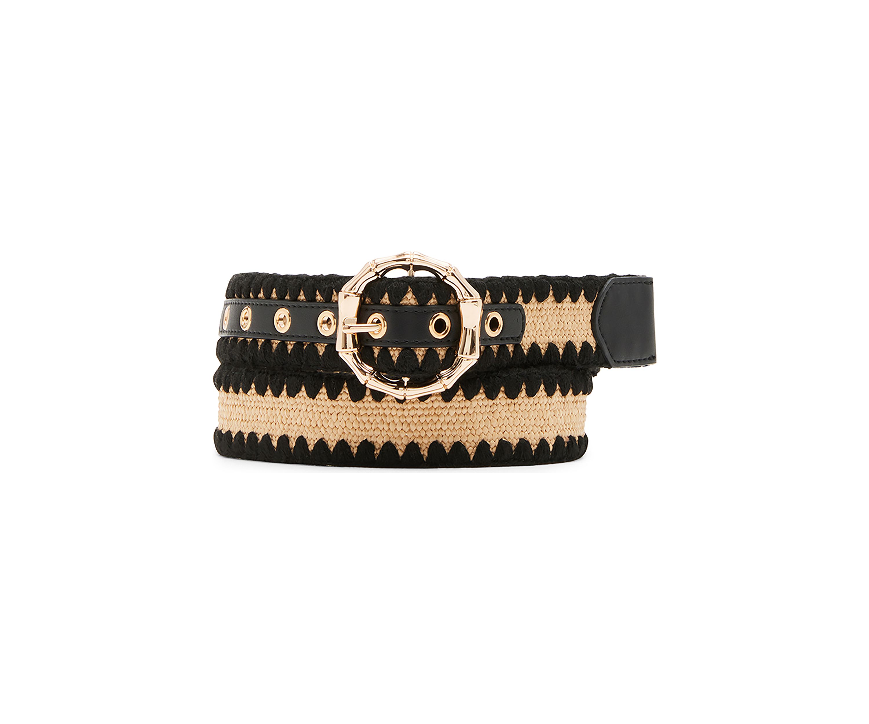 Metal Bamboo Buckle Belt