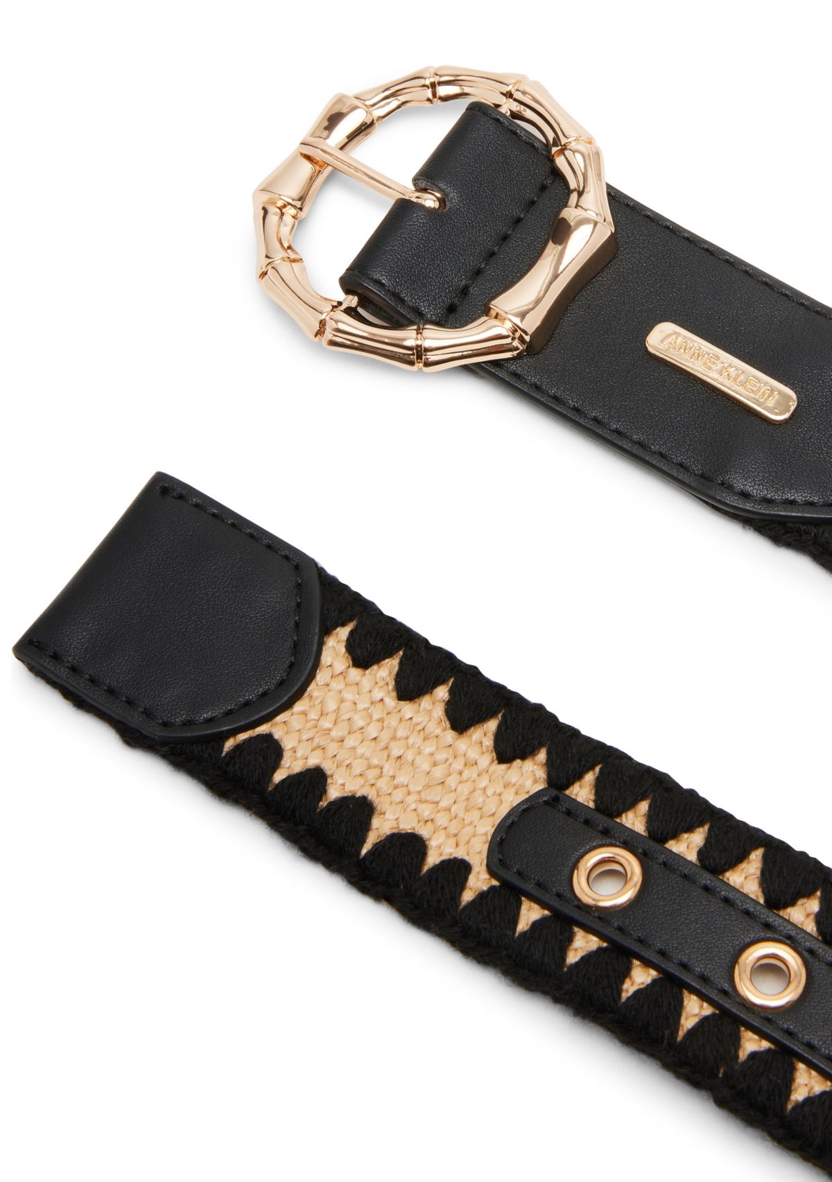 Metal Bamboo Buckle Belt
