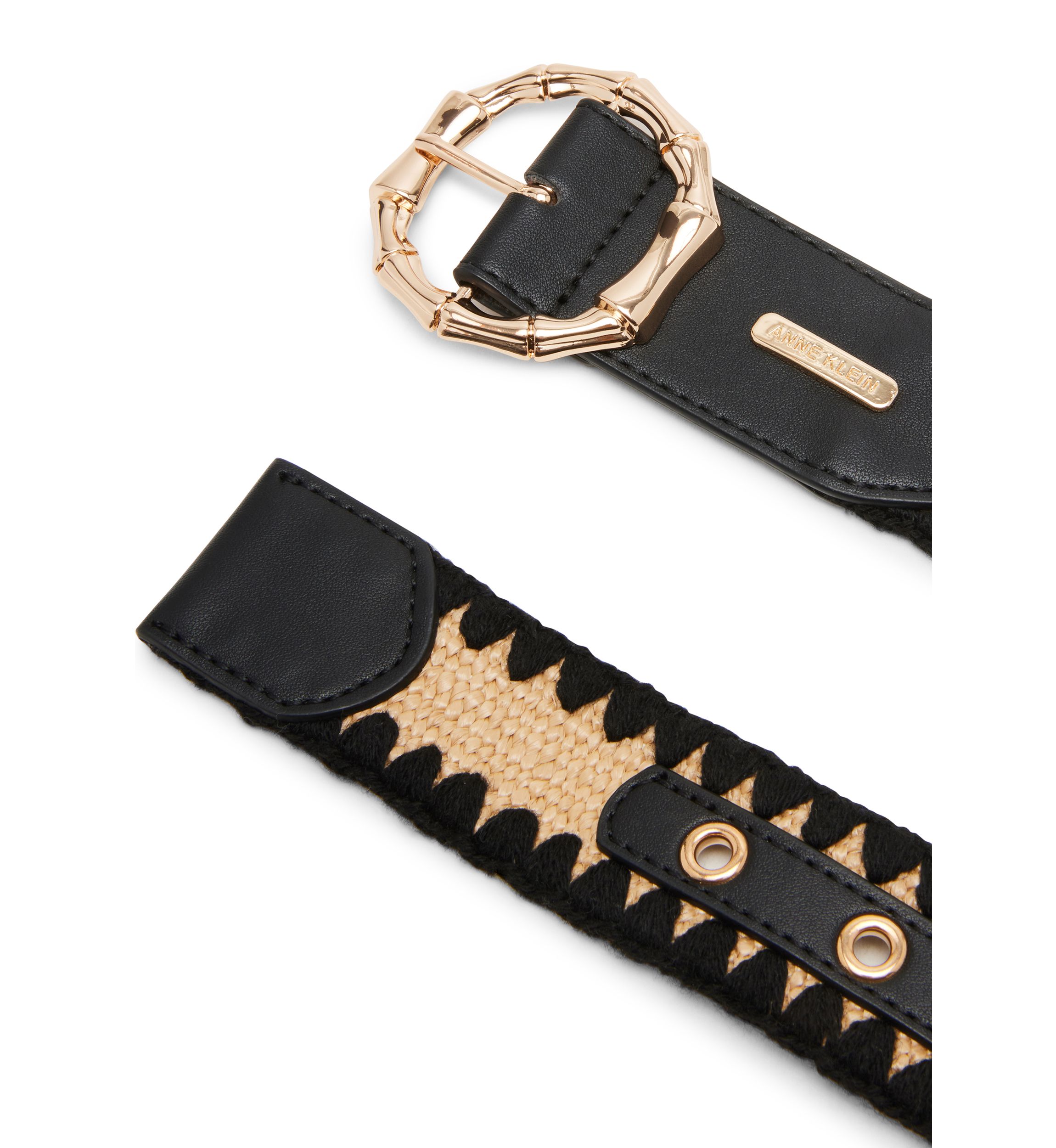 Metal Bamboo Buckle Belt