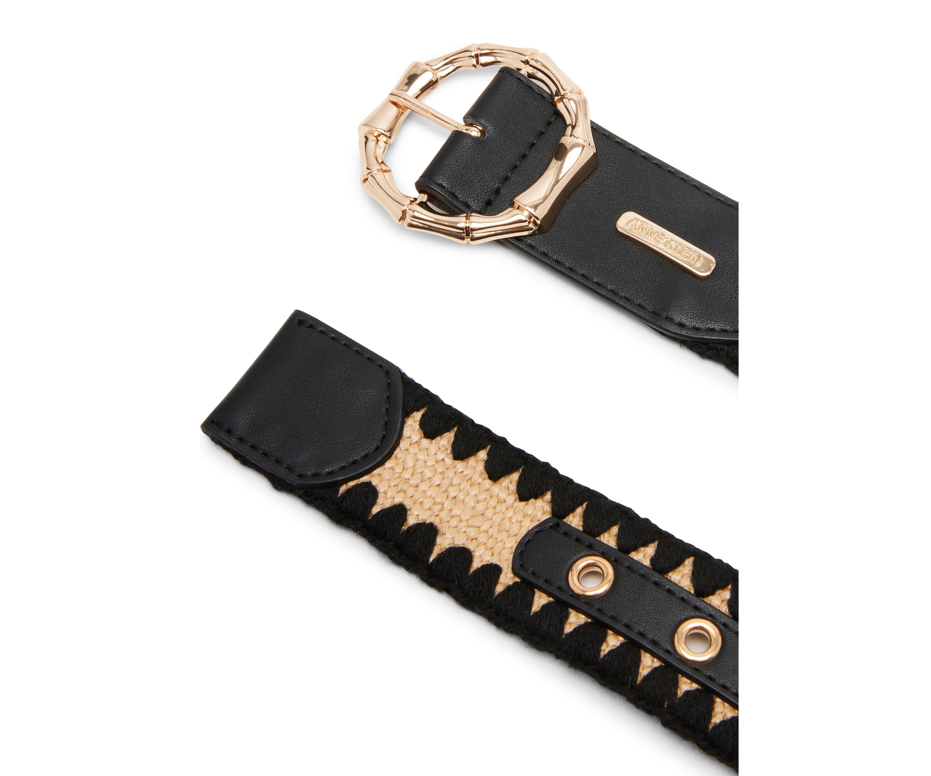 Metal Bamboo Buckle Belt
