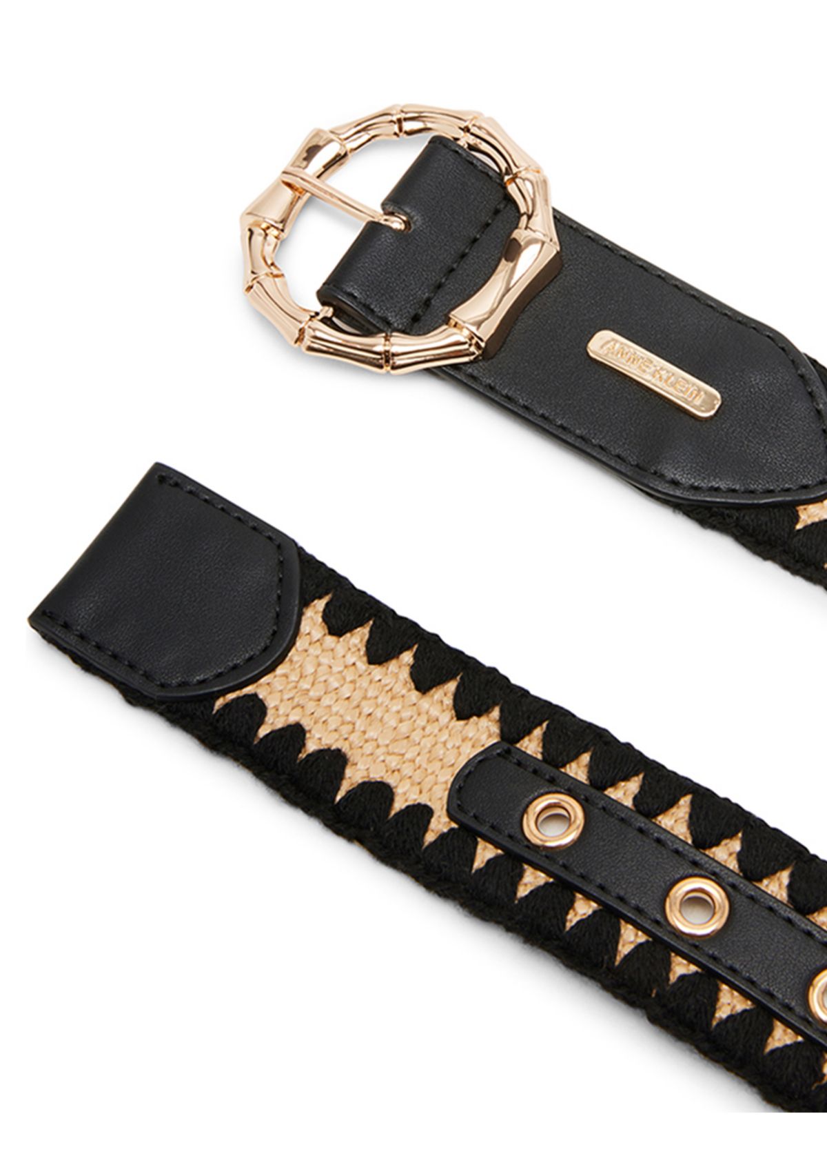 Metal Bamboo Buckle Belt