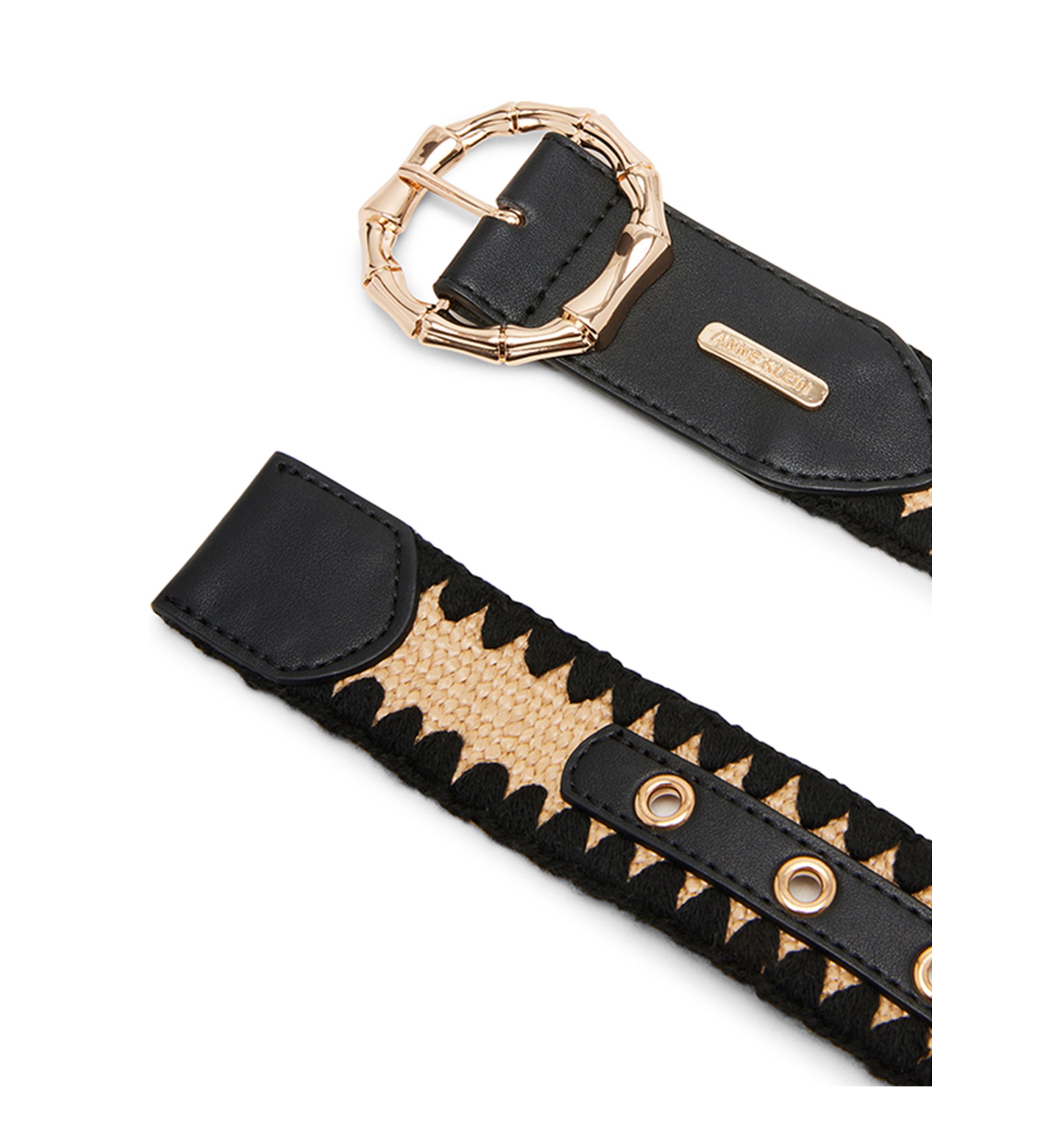 Metal Bamboo Buckle Belt