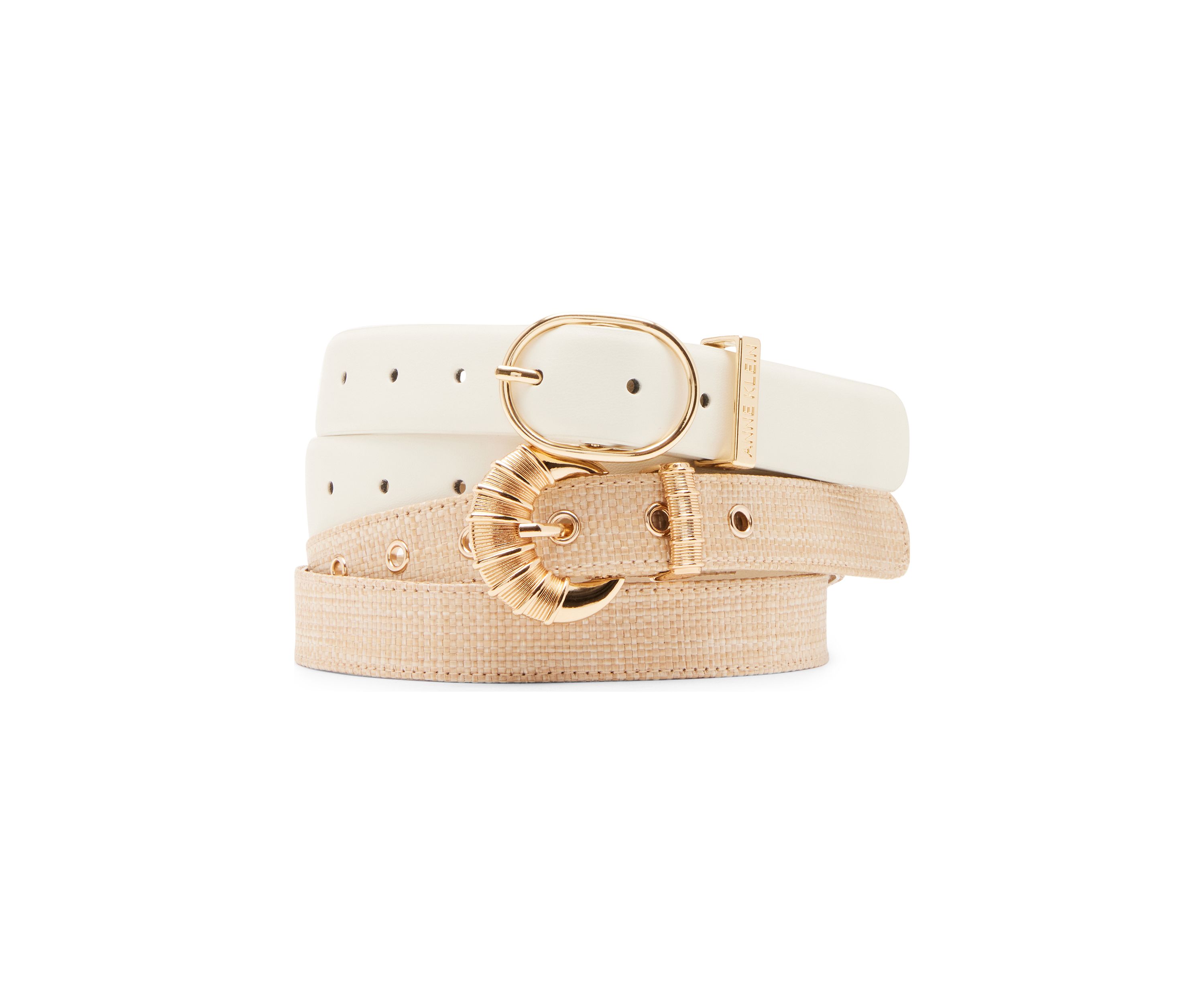 Engraved Metal Keeper Belt - 2 Pack