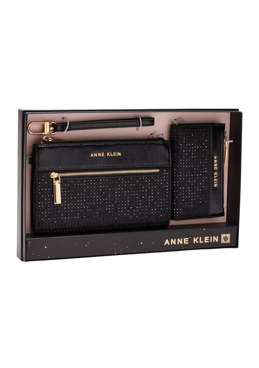 Boxed Detachable Wristlet with Card Case