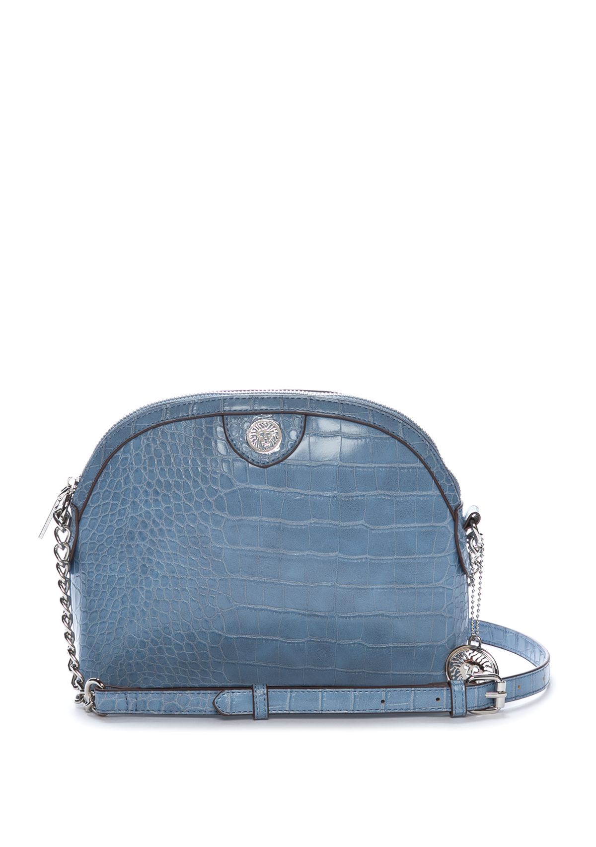 Crocodile Midi Dome Crossbody