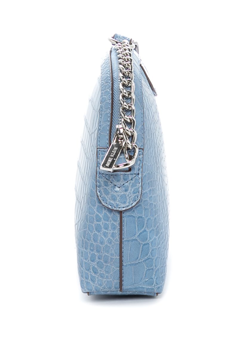 Crocodile Midi Dome Crossbody