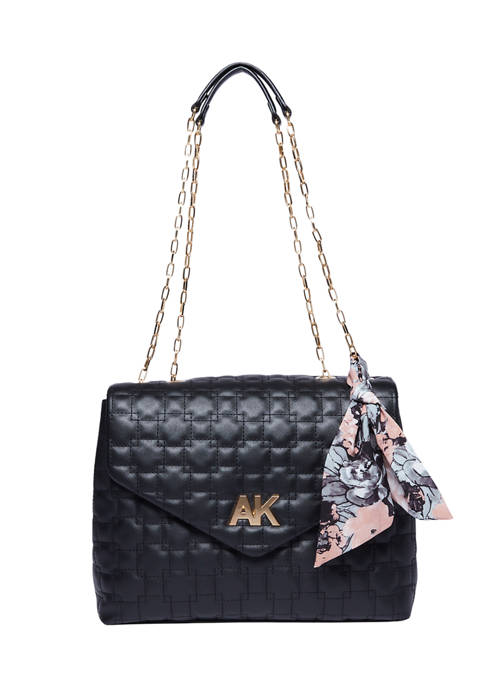 Anne Klein Quilted Flap Bag