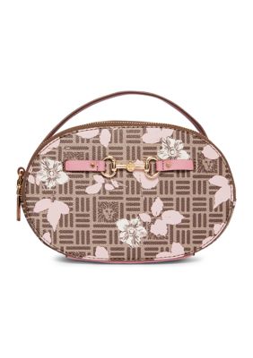 Printed Oval Crossbody