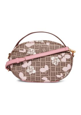 Printed Oval Crossbody