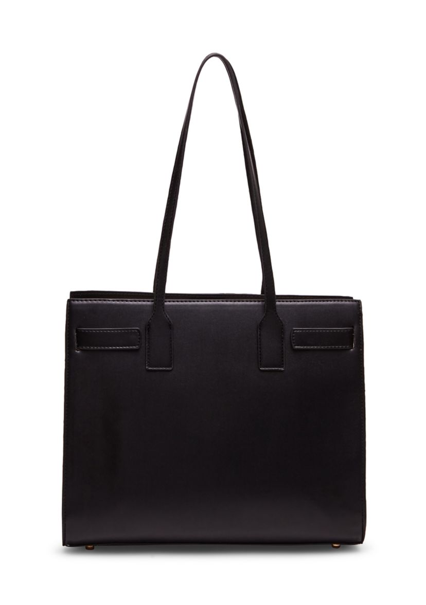 Tote with Double Turn Lock Detail