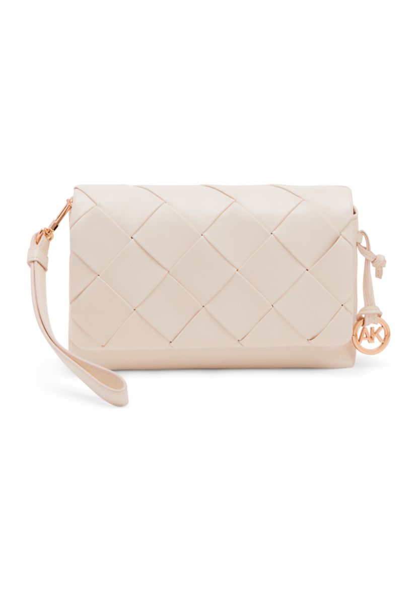 Woven Small Flap Crossbody