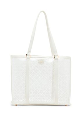 Clear Logo Tote with Crossbody and Pouch