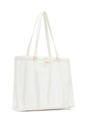 Clear Logo Tote with Crossbody and Pouch