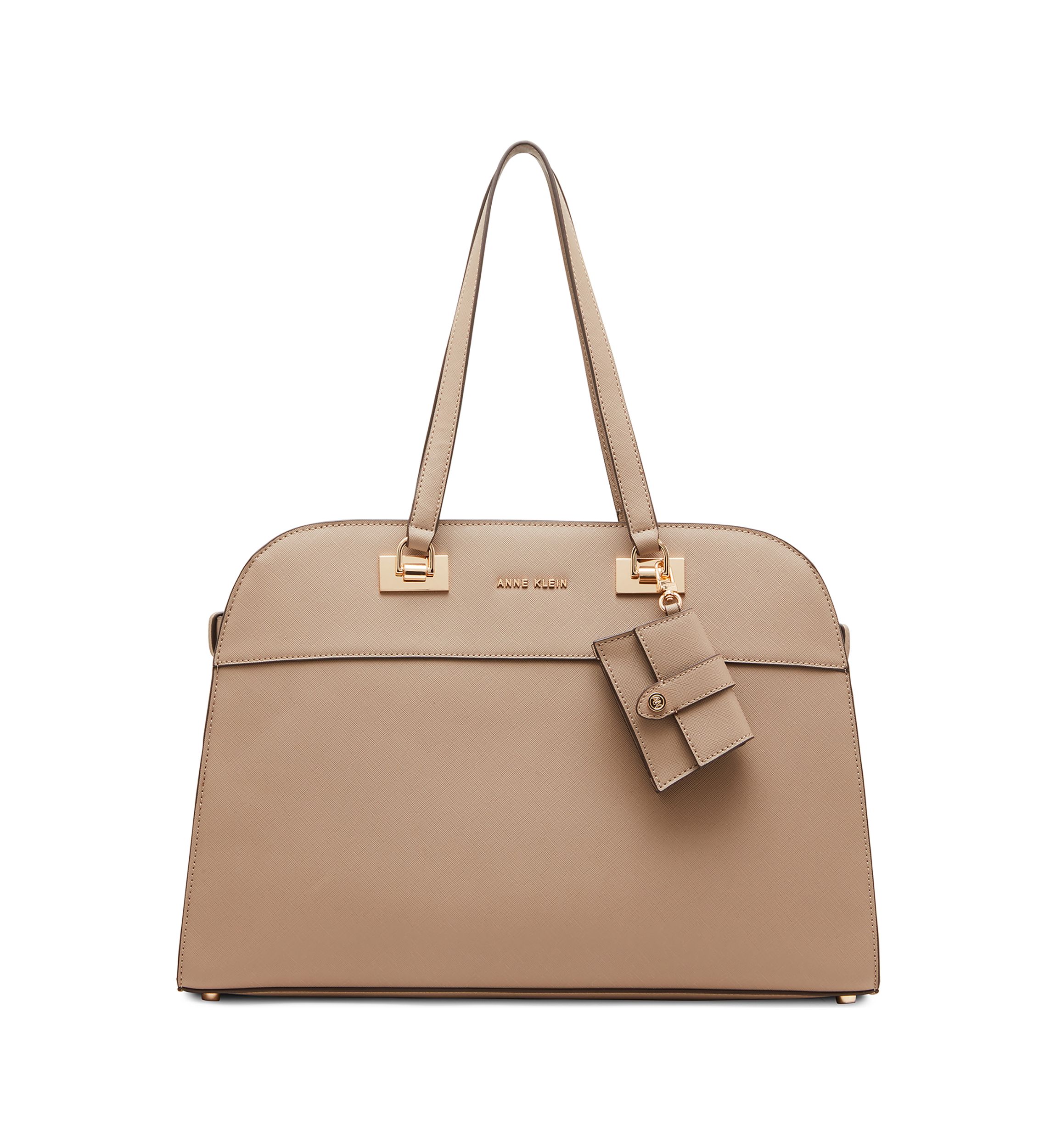 Dome Tote with Detachable Crossbody Strap