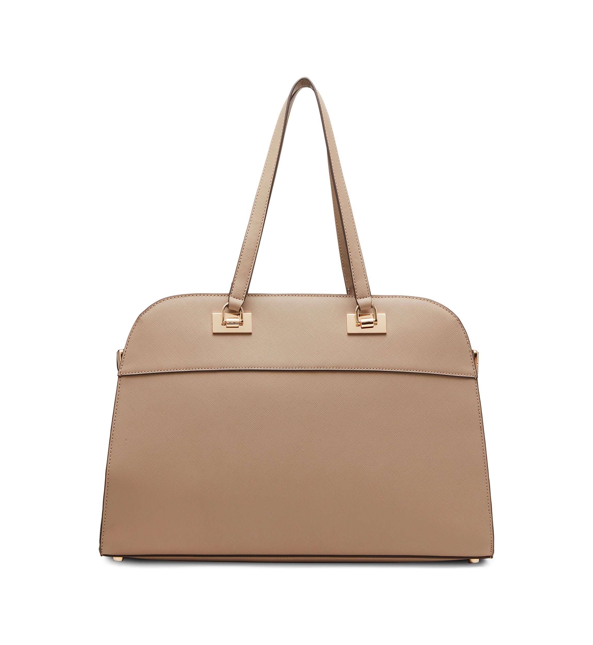 Dome Tote with Detachable Crossbody Strap
