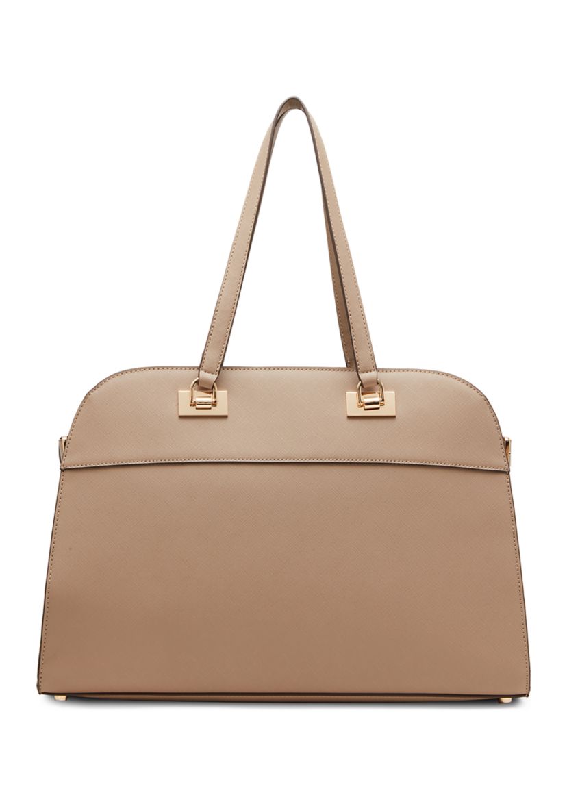 Dome Tote with Detachable Crossbody Strap