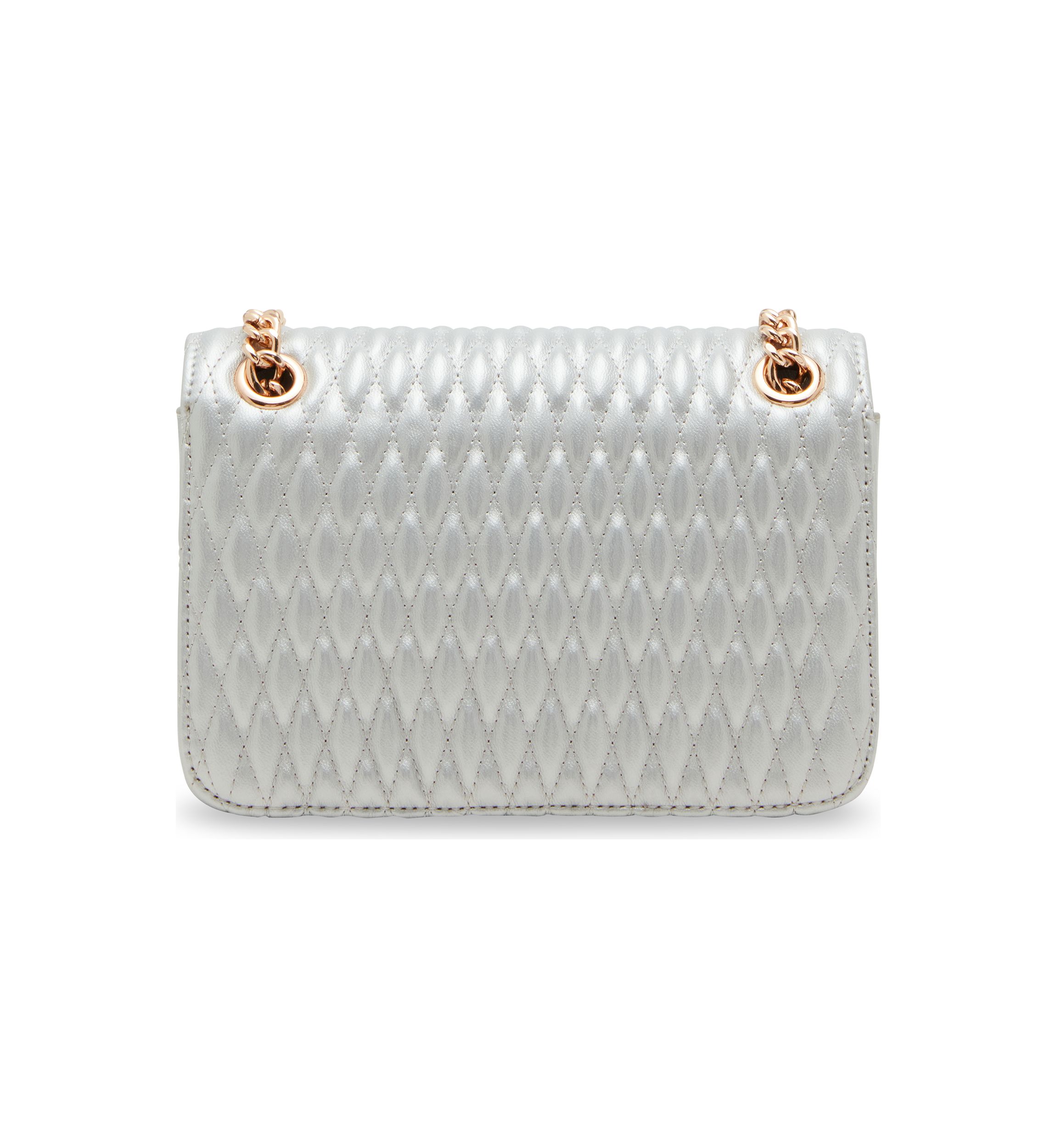 Chain Flap Quilted Shoulder Bag 