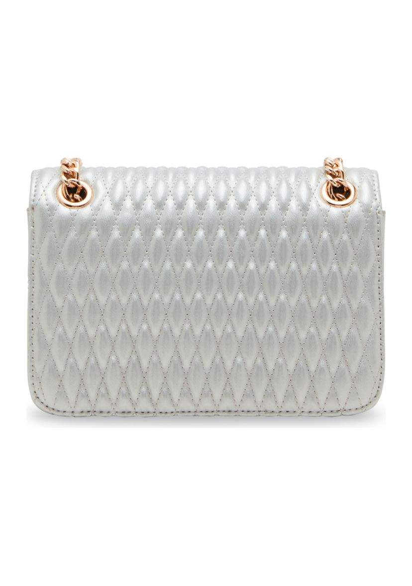Chain Flap Quilted Shoulder Bag 