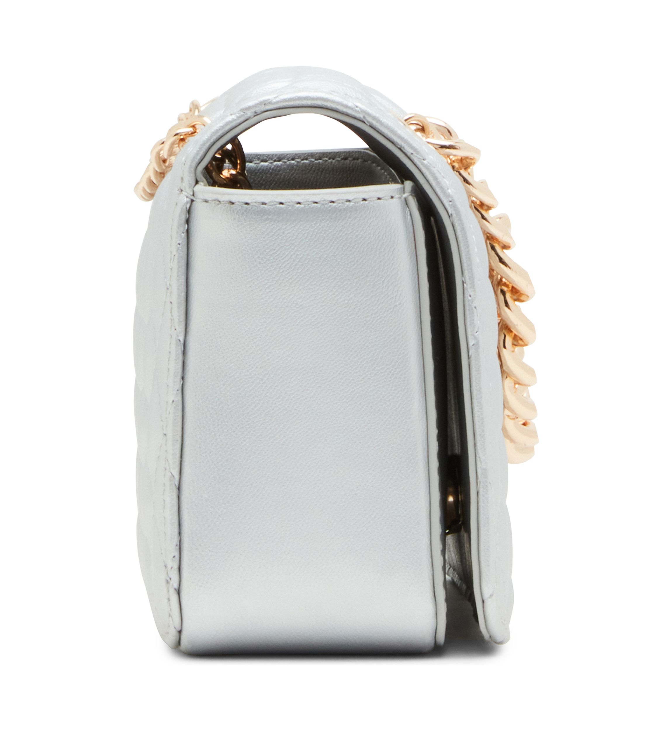 Chain Flap Quilted Shoulder Bag 