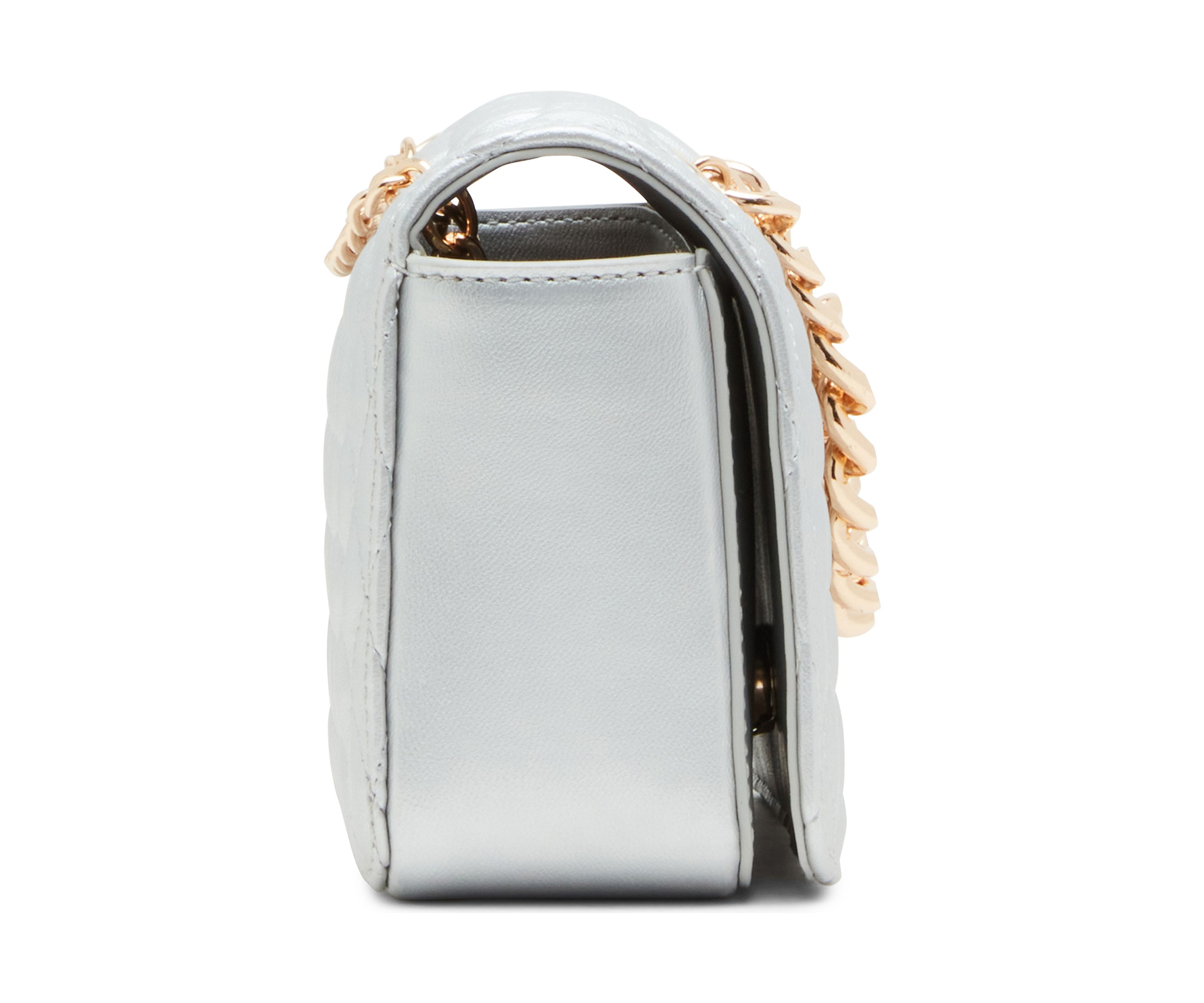 Chain Flap Quilted Shoulder Bag 