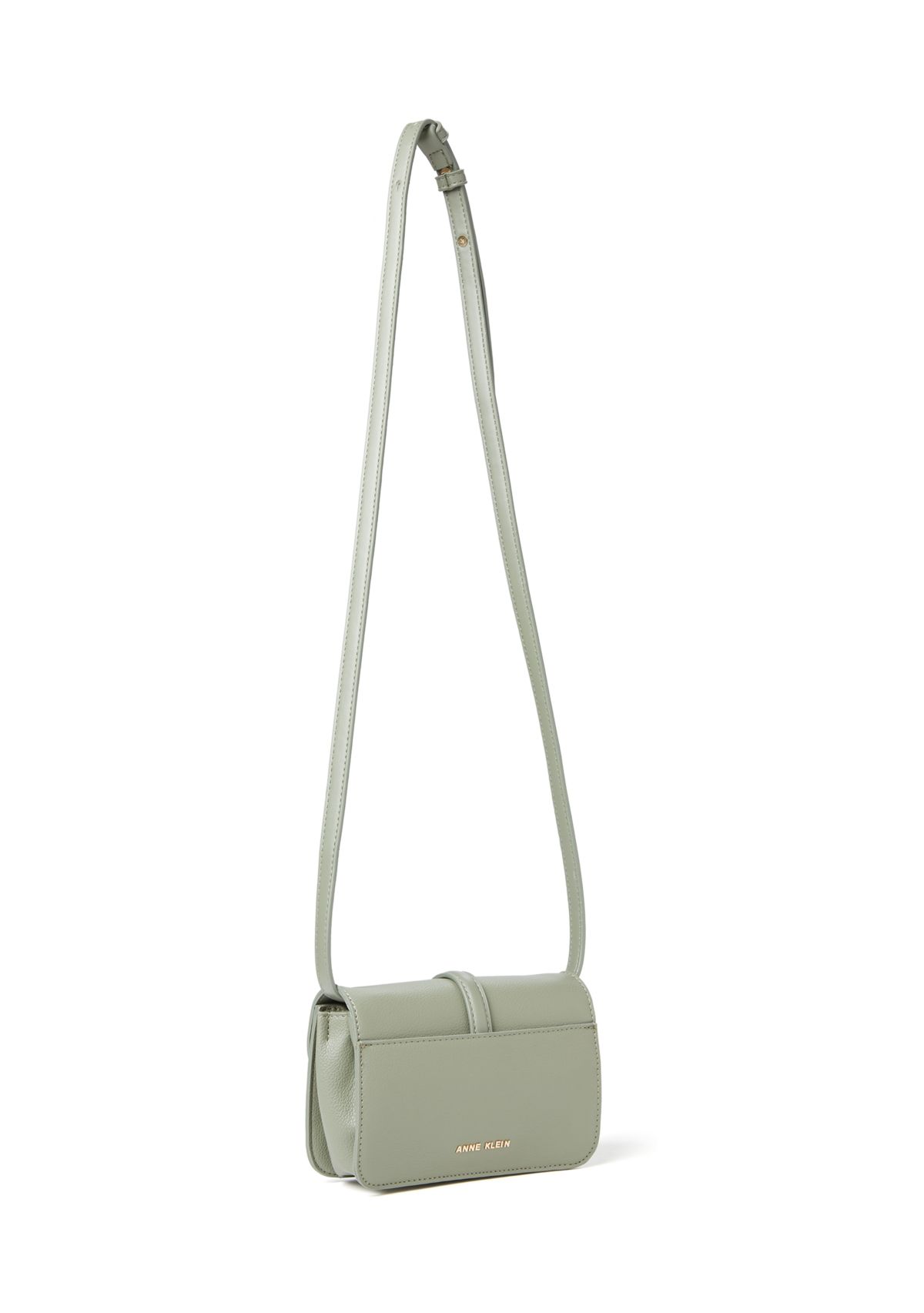 Sculpted Buckle Crossbody