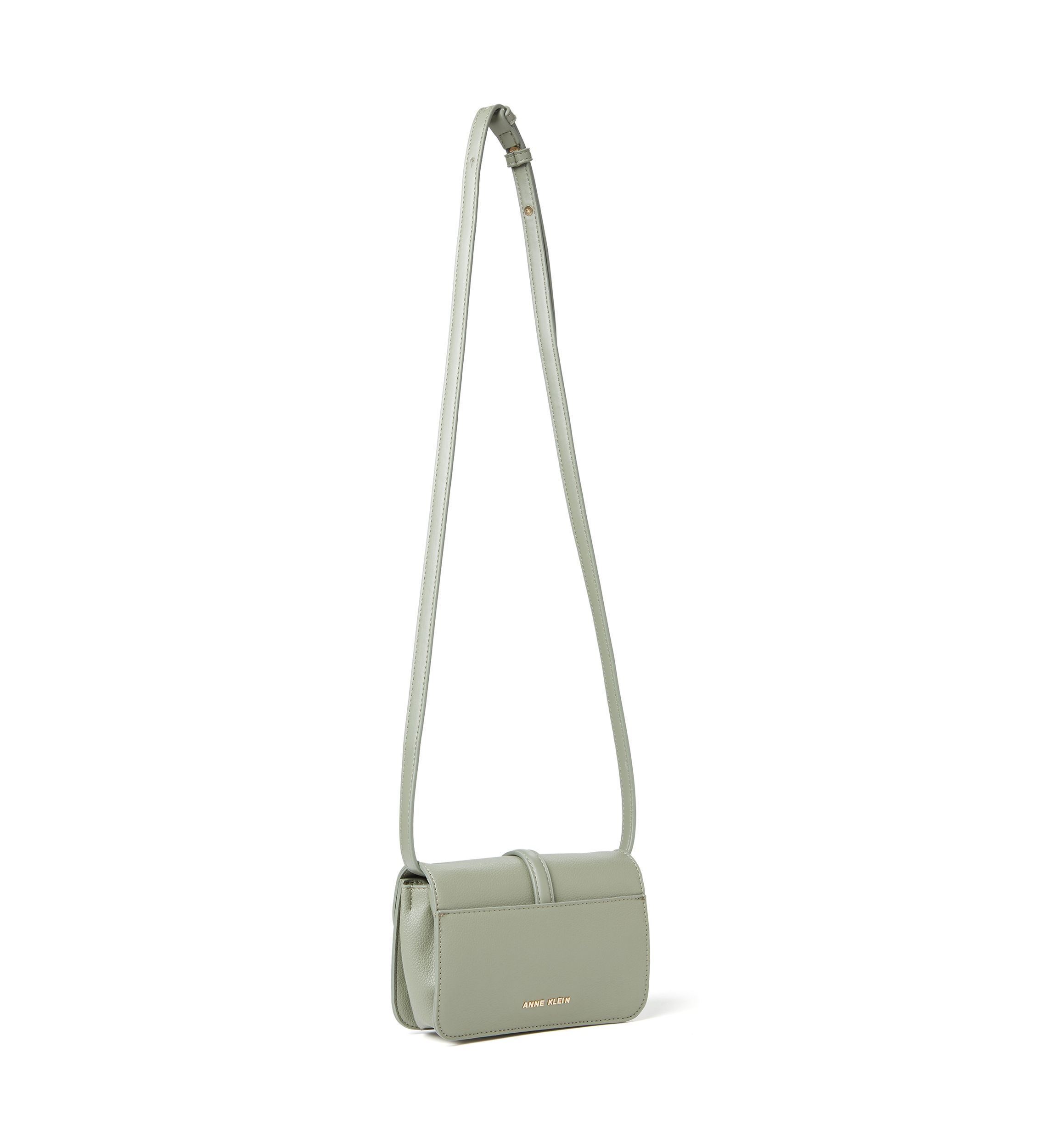 Sculpted Buckle Crossbody