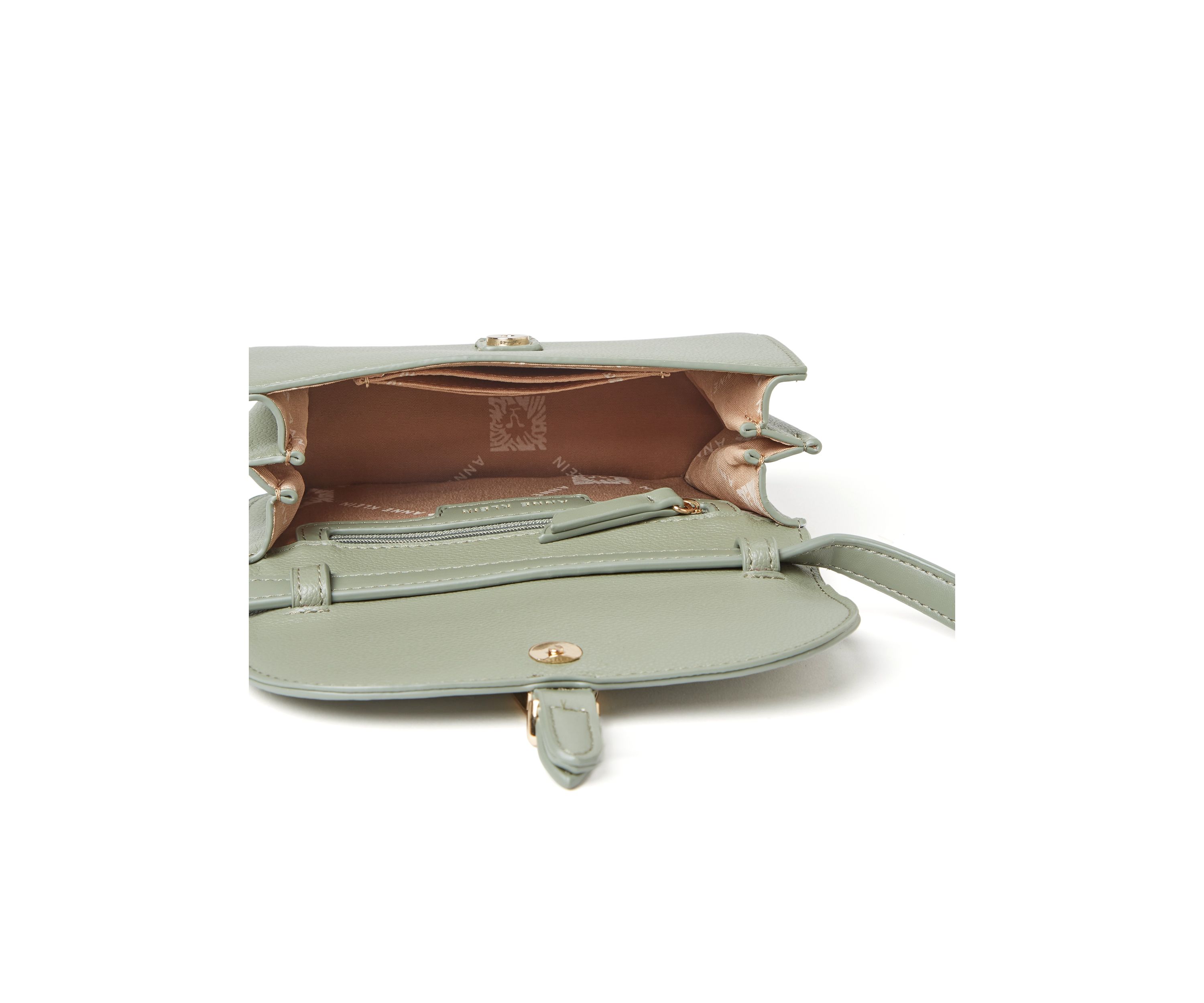 Sculpted Buckle Crossbody