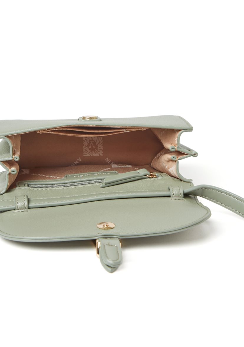 Sculpted Buckle Crossbody