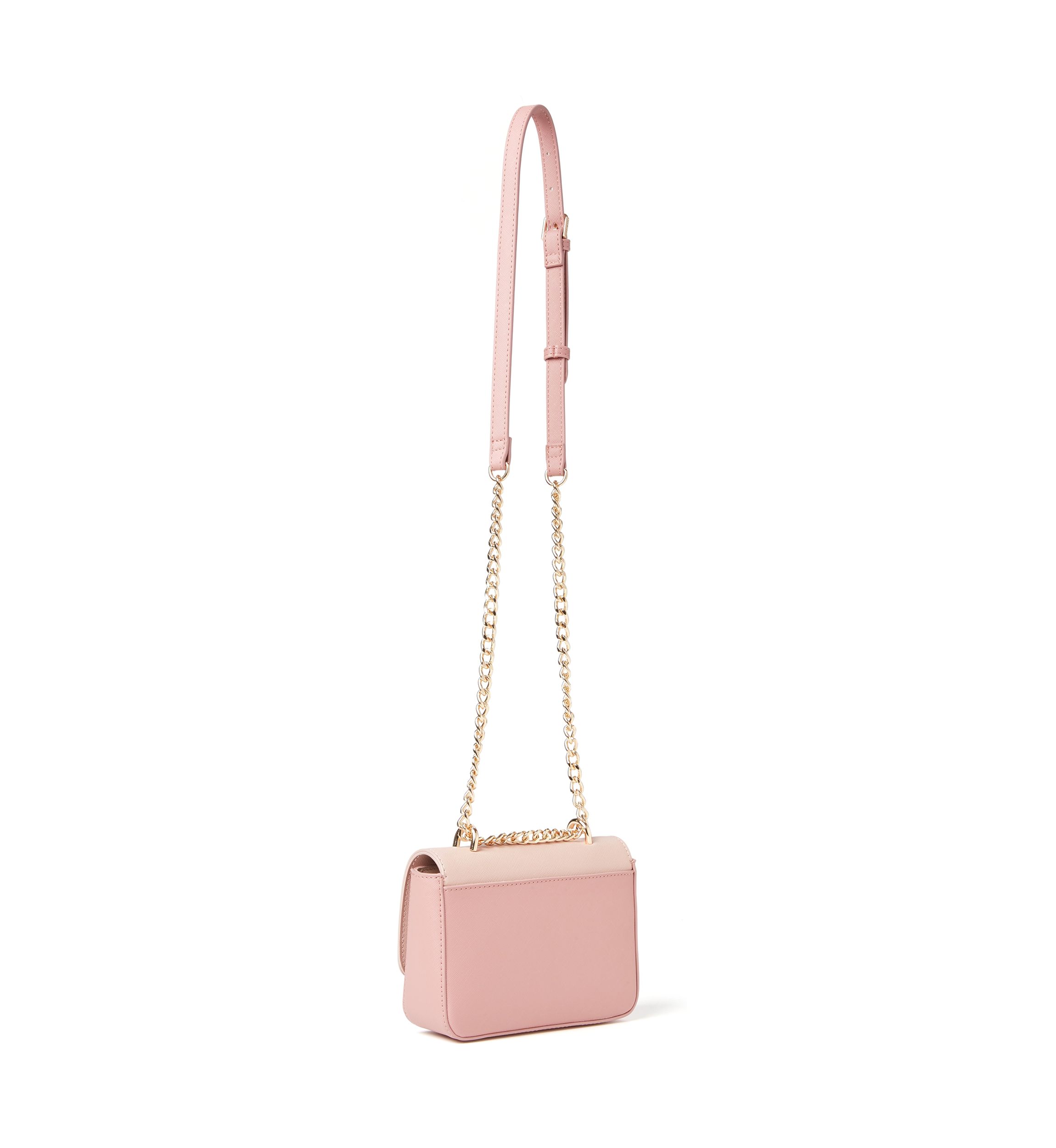 V Day Flap Crossbody with Detachable Strap
