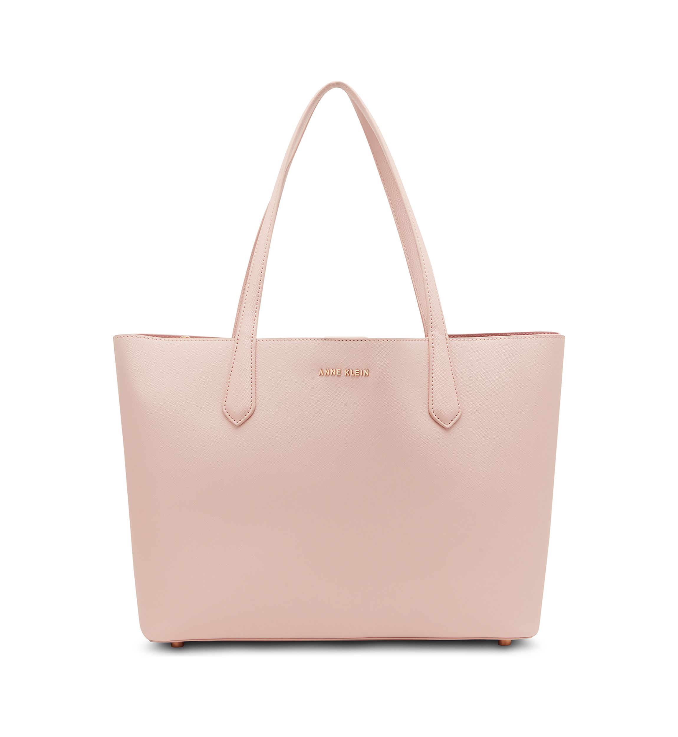 Double Compartment Tote Bag with Pouch
