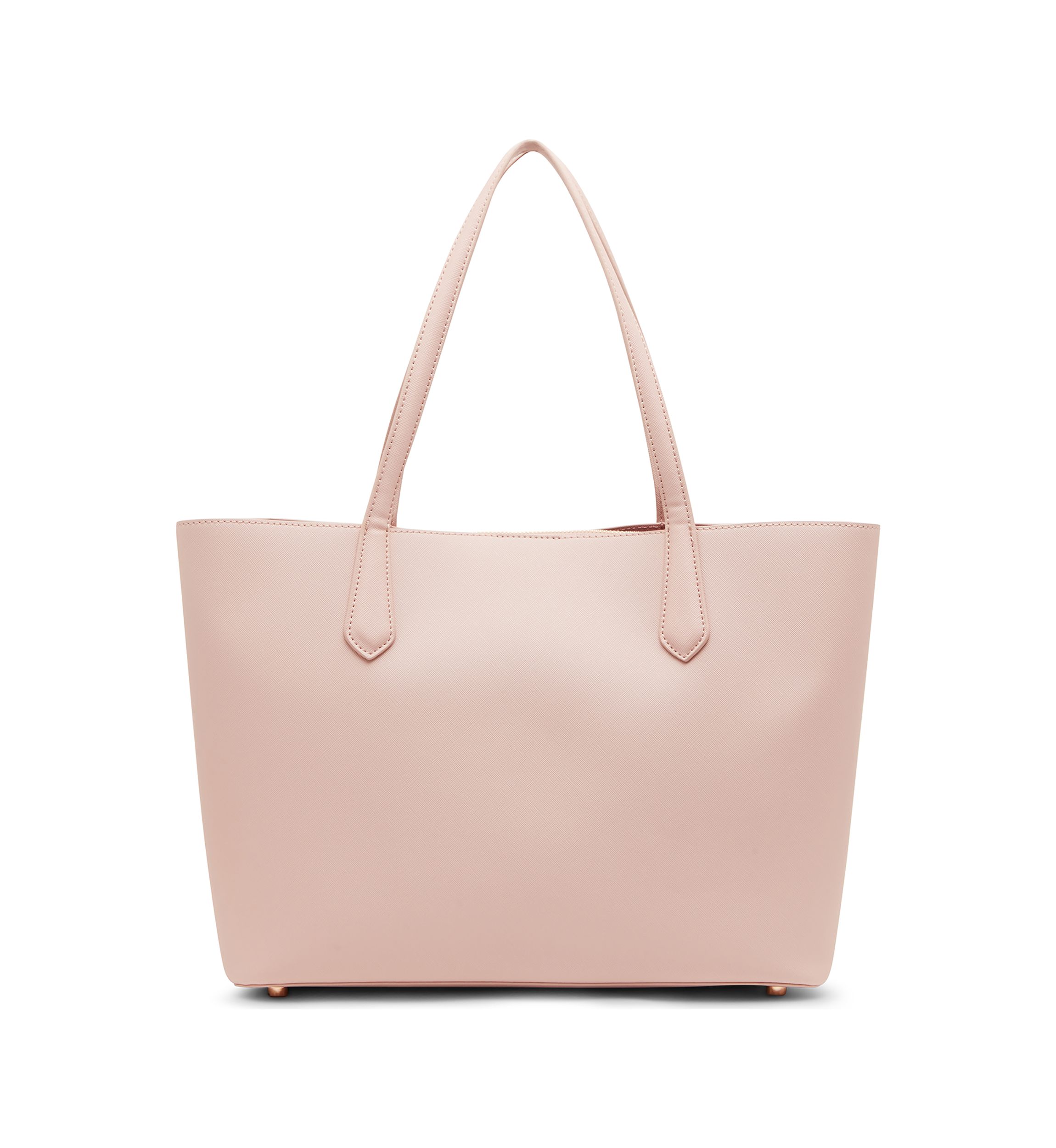 Double Compartment Tote Bag with Pouch
