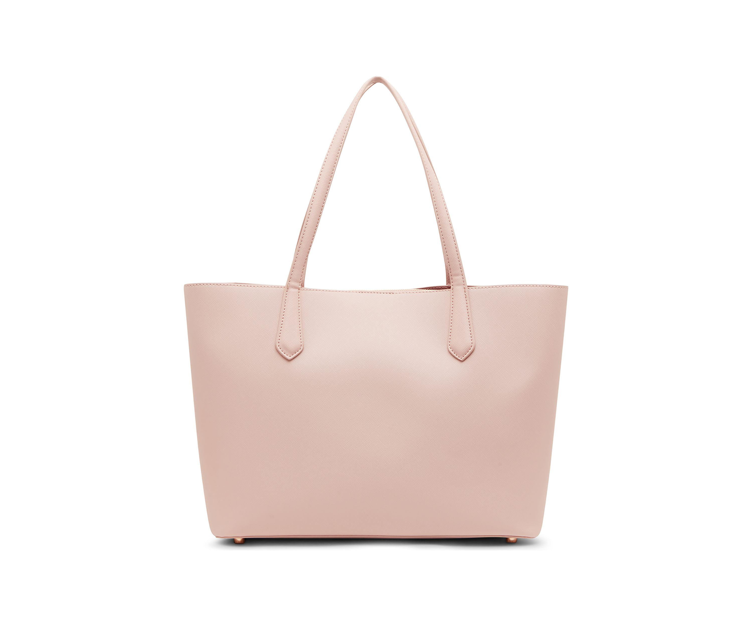 Double Compartment Tote Bag with Pouch