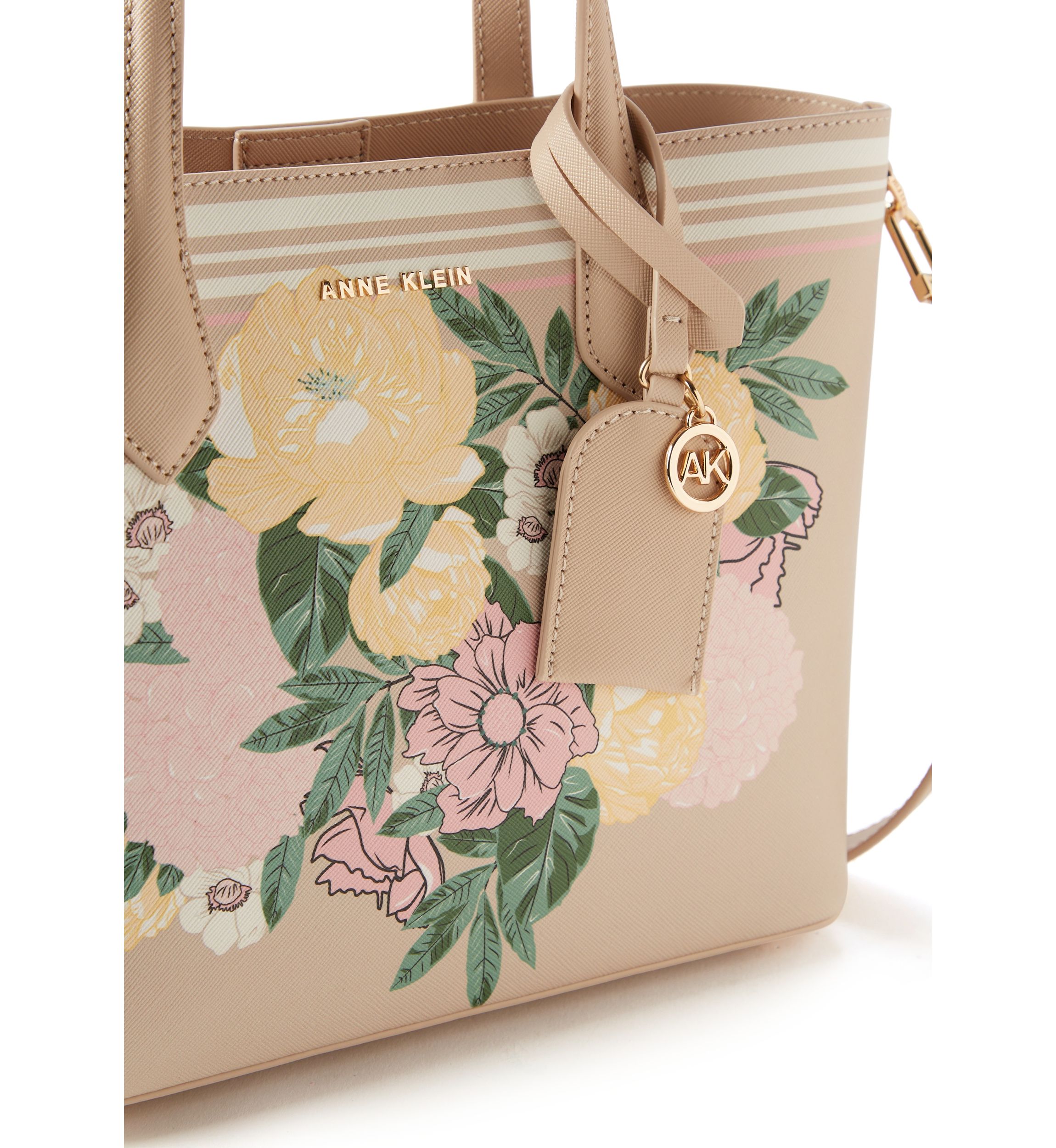 Bonded Mini Tote Bag with Double Satchel Straps