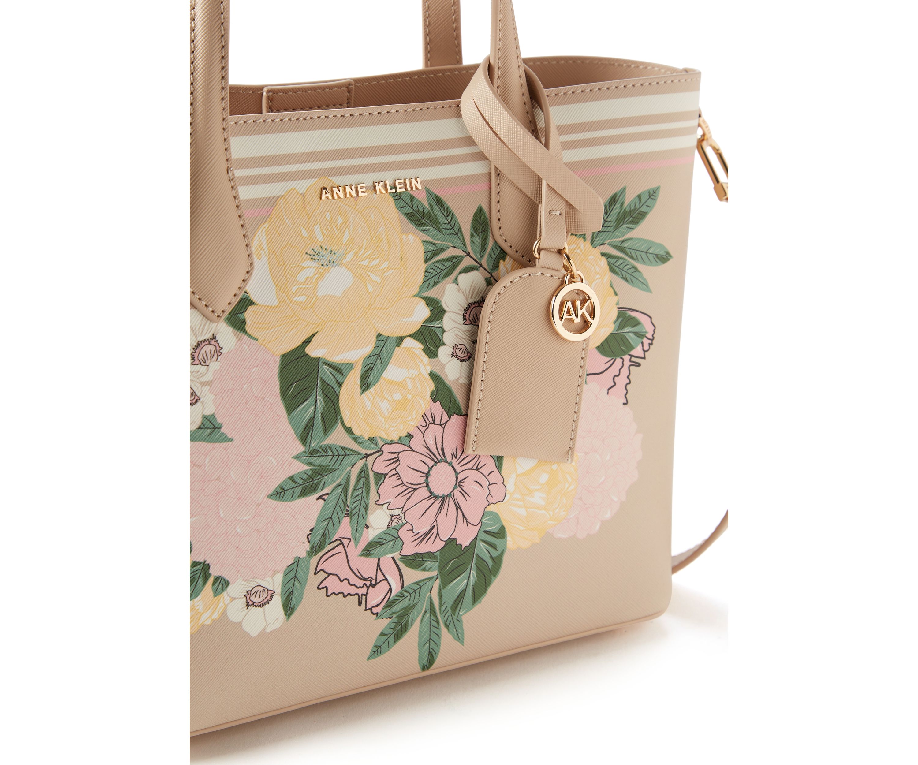 Bonded Mini Tote Bag with Double Satchel Straps