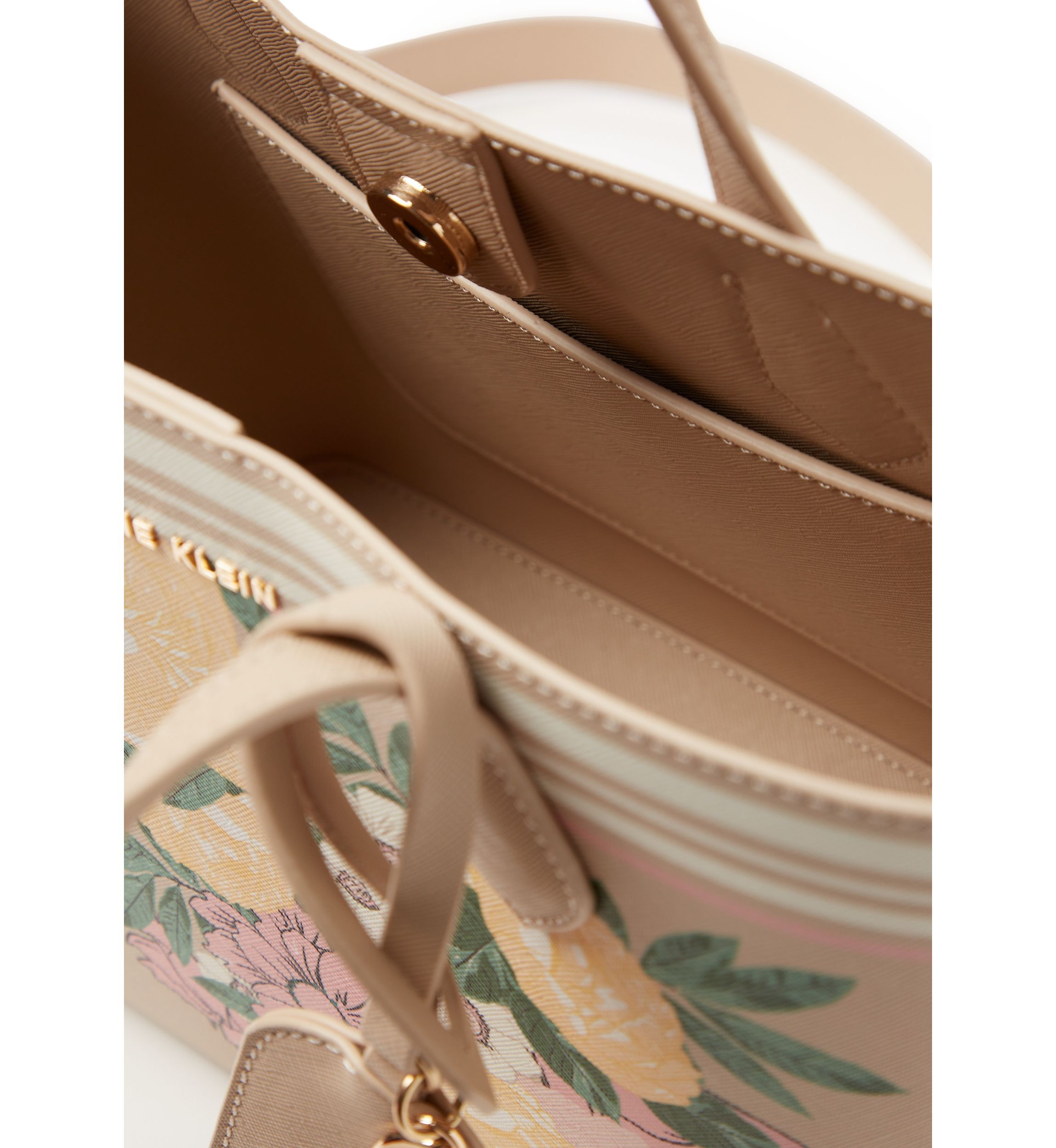 Bonded Mini Tote Bag with Double Satchel Straps