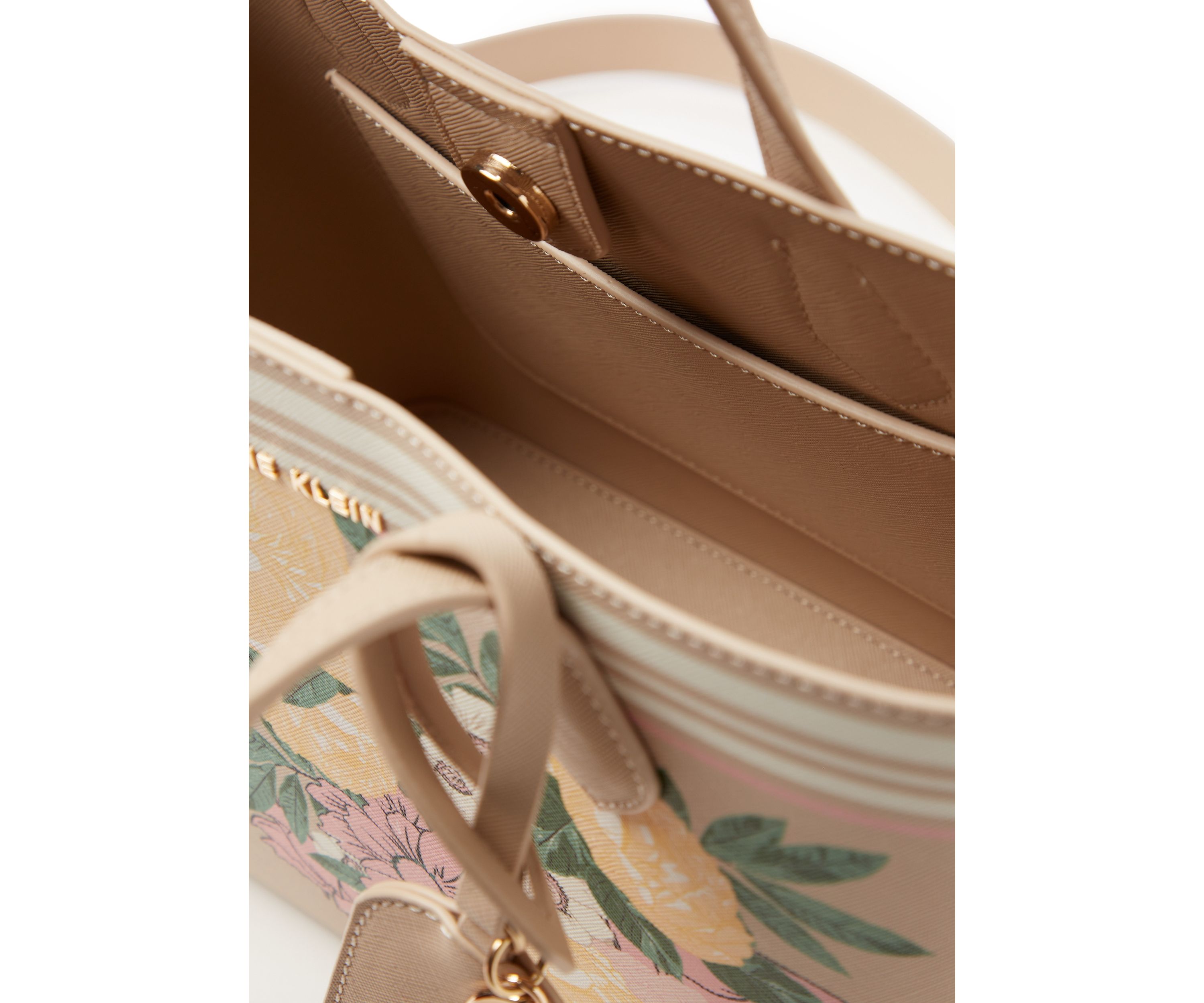 Bonded Mini Tote Bag with Double Satchel Straps