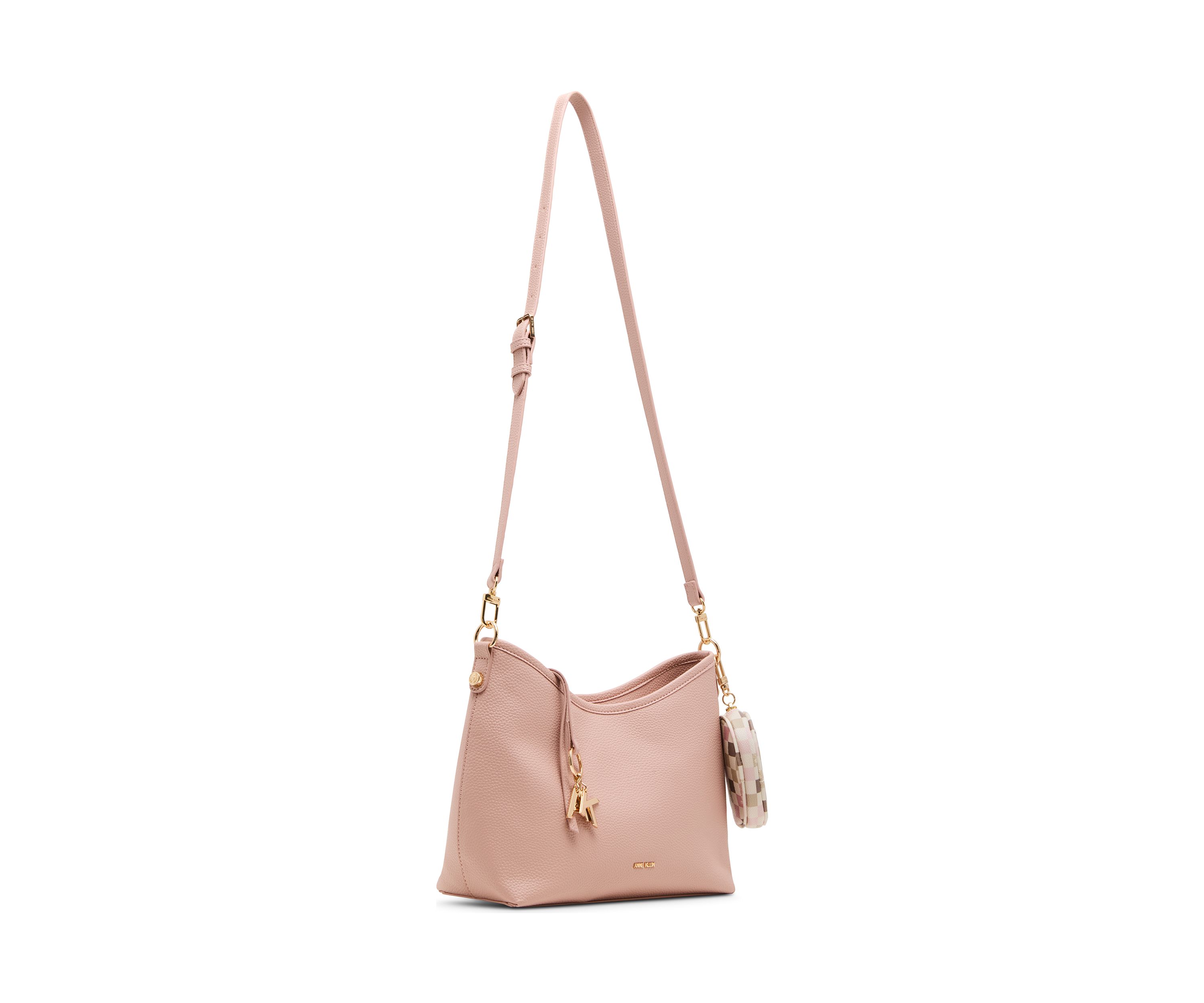 Small Hobo Bag with Detachable Strap 