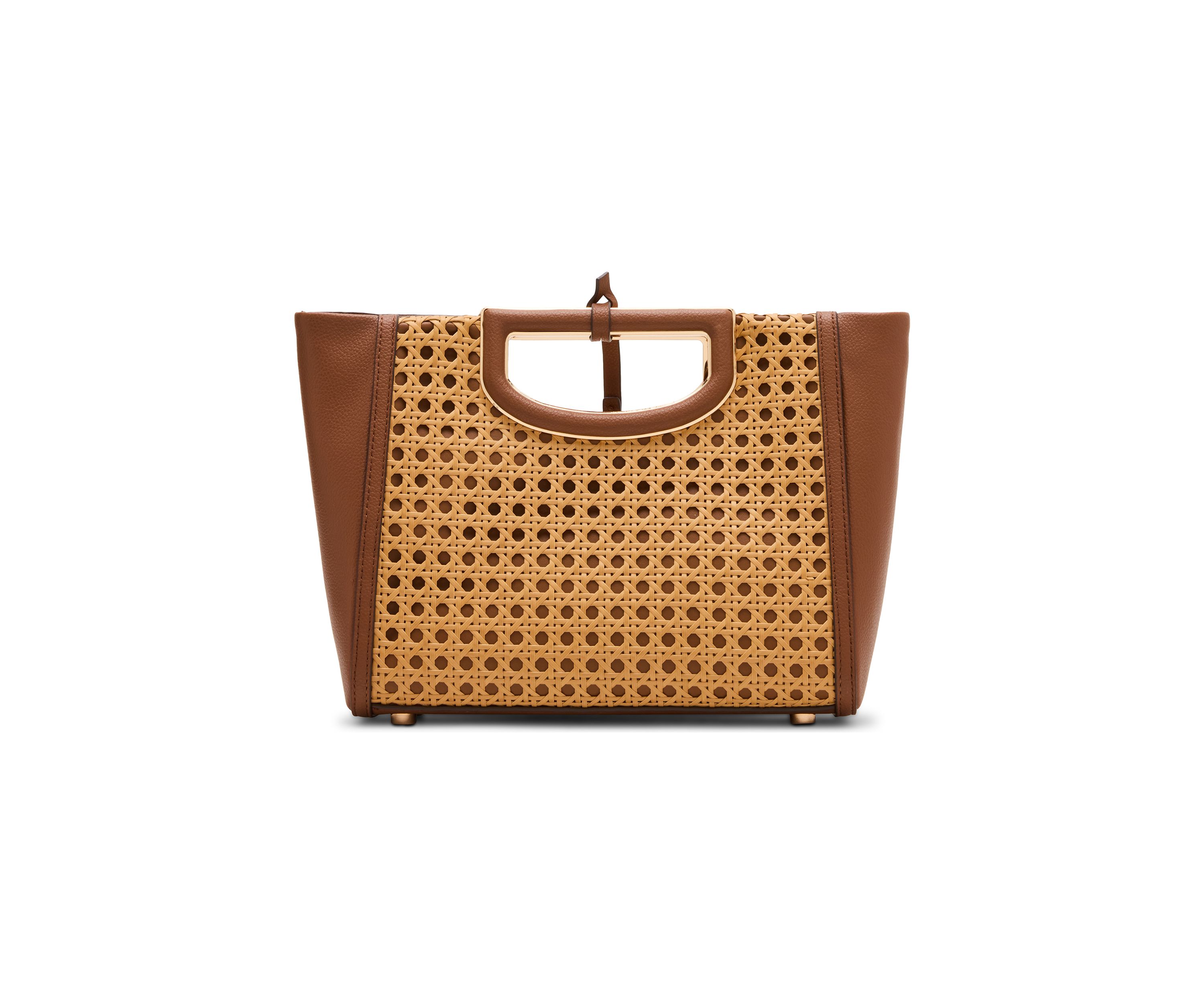 Caning Cut Out Satchel