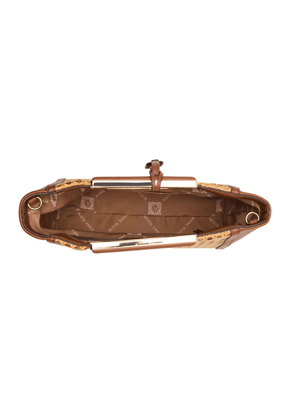 Caning Cut Out Satchel